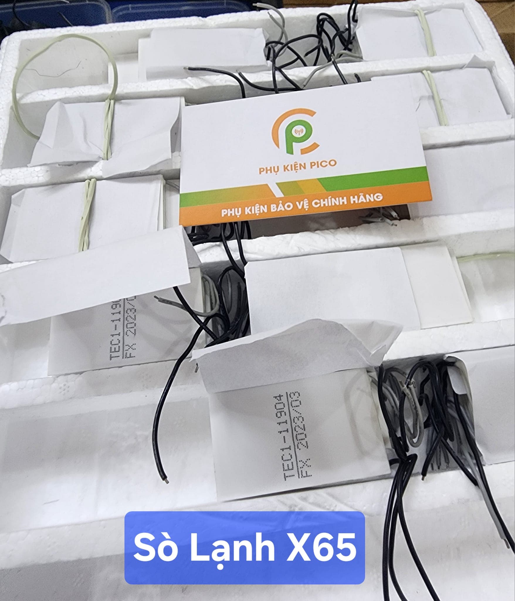 Linh kiện sò lạnh chính hãng thay thế cho quạt tản nhiệt sò lạnh Memo DL05 DL16 DL10 X12 Plus X100 X80 X42 X65 - 3