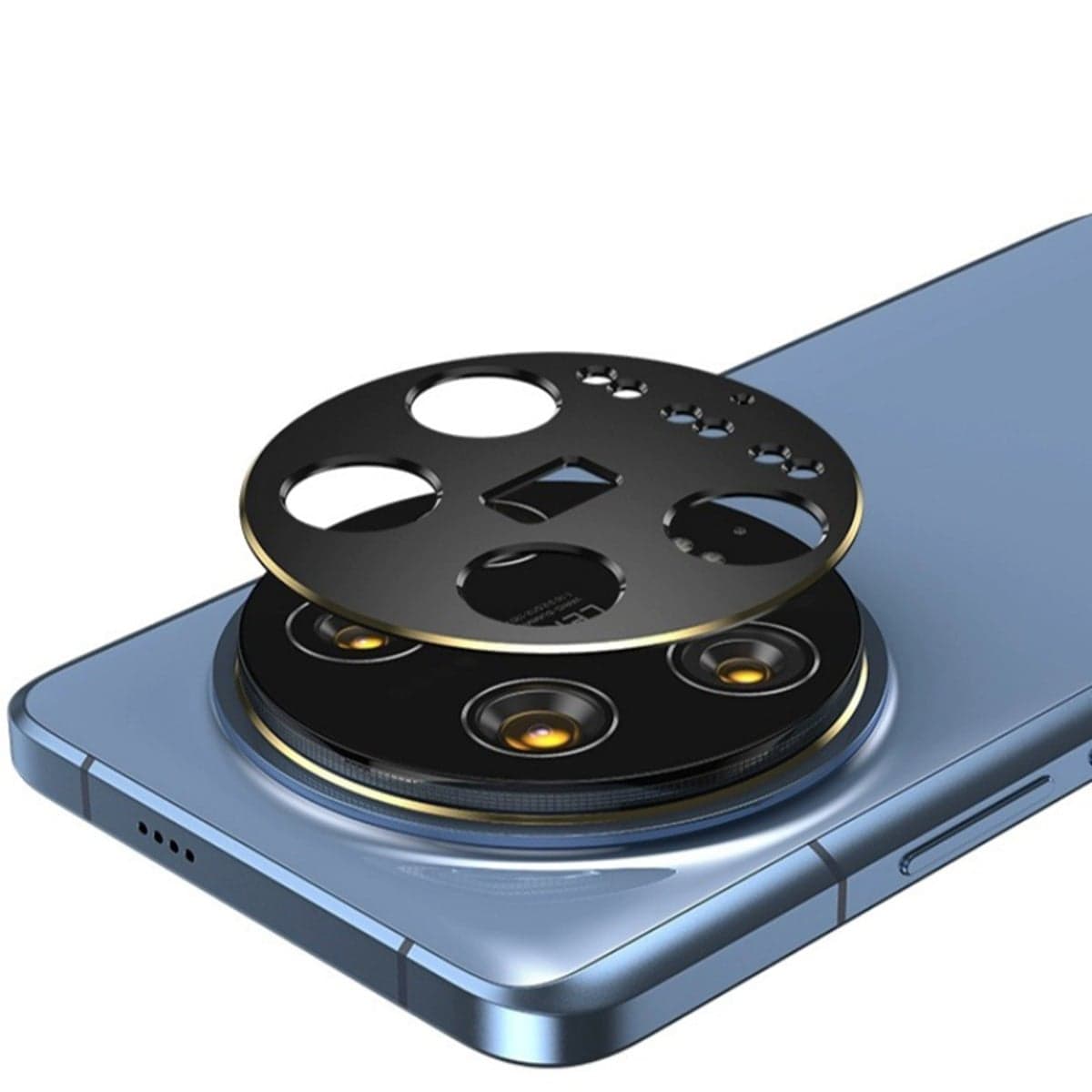 Dán camera Xiaomi 14 Ultra - Khung kim loại bảo vệ camera Xiaomi Mi 14 Ultra chống trầy xước va đập - 3