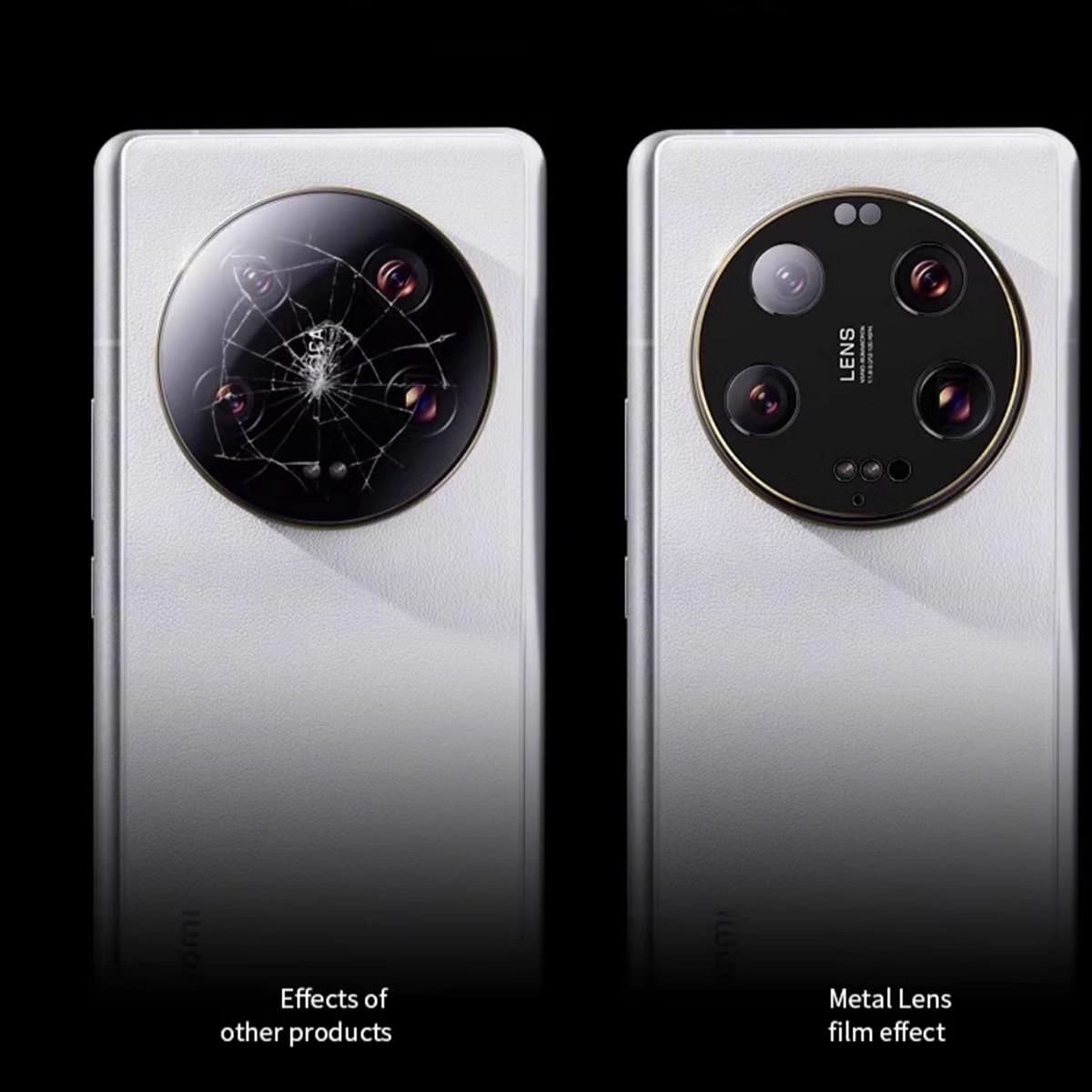 Dán camera Xiaomi 14 Ultra - Khung kim loại bảo vệ camera Xiaomi Mi 14 Ultra chống trầy xước va đập - 6