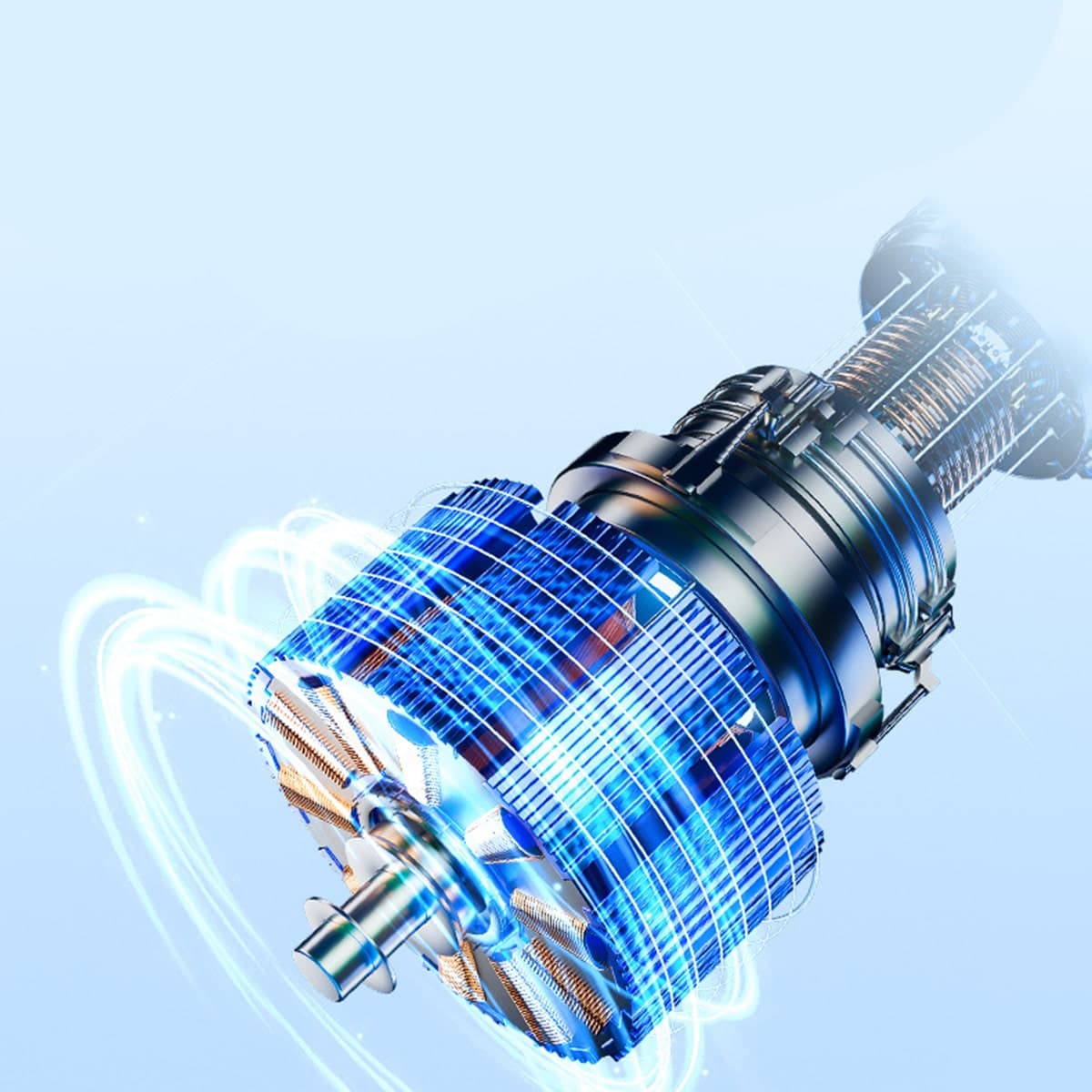 Quạt tản nhiệt điện thoại máy tính bảng AL11 Pro sò lạnh từ tính 15W 2024 led RGB làm lạnh đóng băng - 3