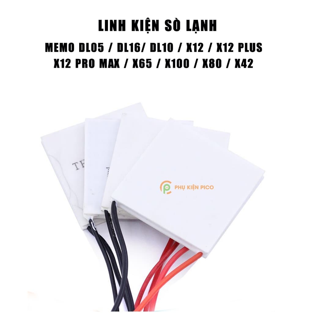 Linh kiện sò lạnh chính hãng thay thế cho quạt tản nhiệt sò lạnh Memo DL05 DL16 DL10 X12 Plus X100 X80 X42 X65