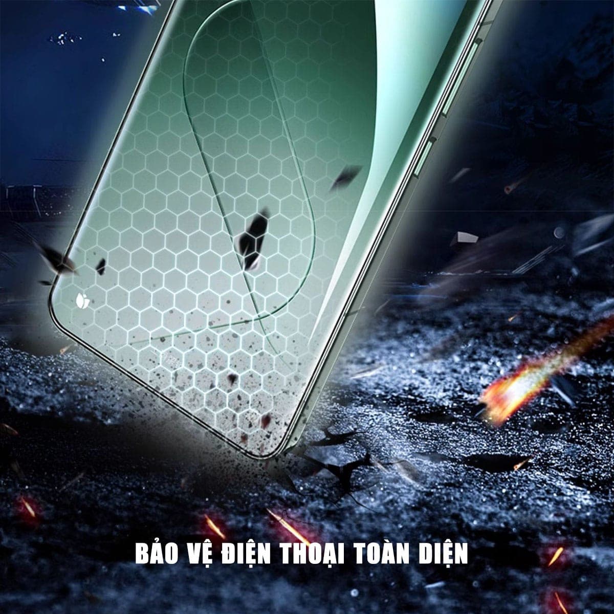 Kính cường lực Xiaomi 12S Pro viền đen 3D nhận vân tay màn hình Smart Devil - Dán màn hình Xiaomi Mi 12S Pro - 8