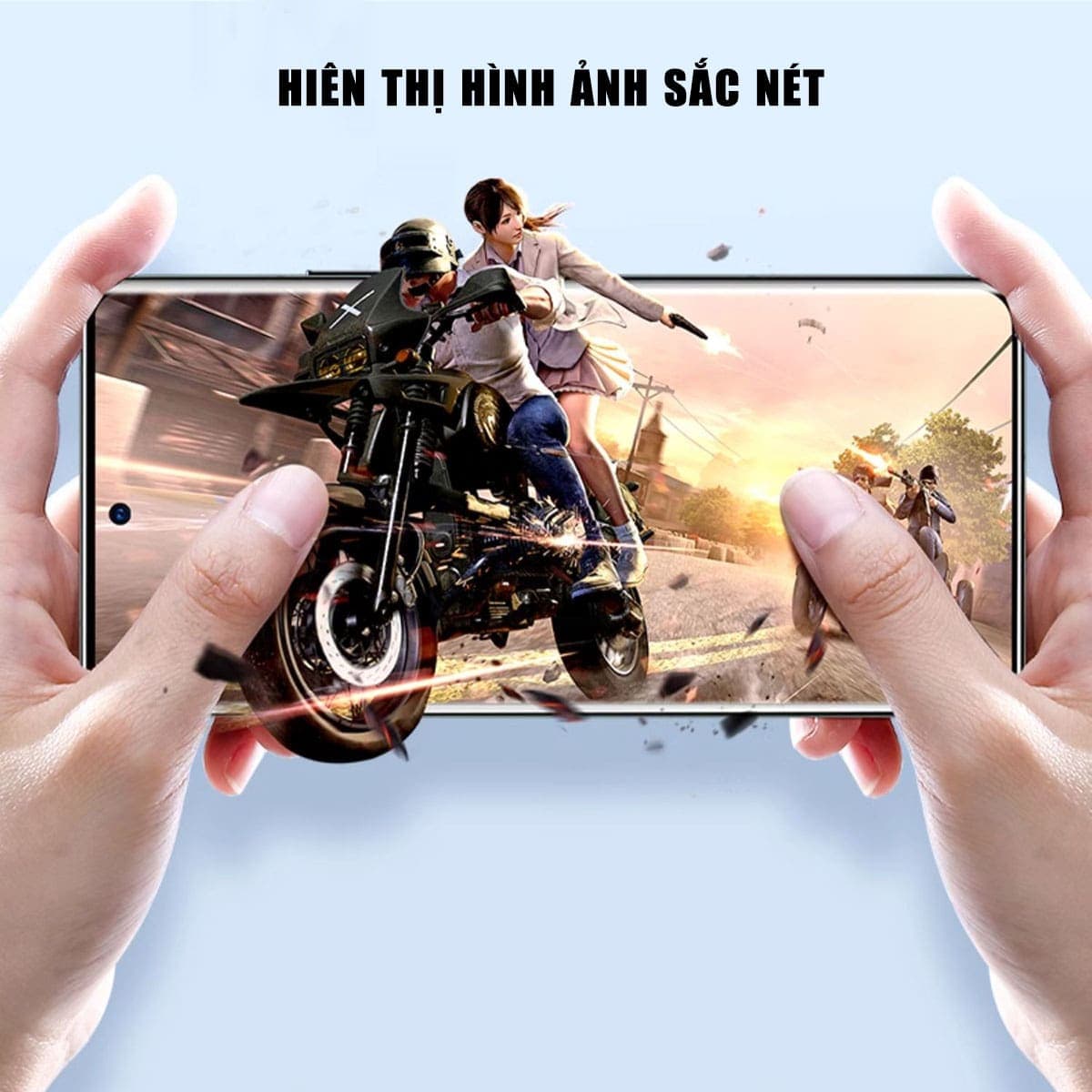 Kính cường lực Xiaomi 12S Pro viền đen 3D nhận vân tay màn hình Smart Devil - Dán màn hình Xiaomi Mi 12S Pro - 9