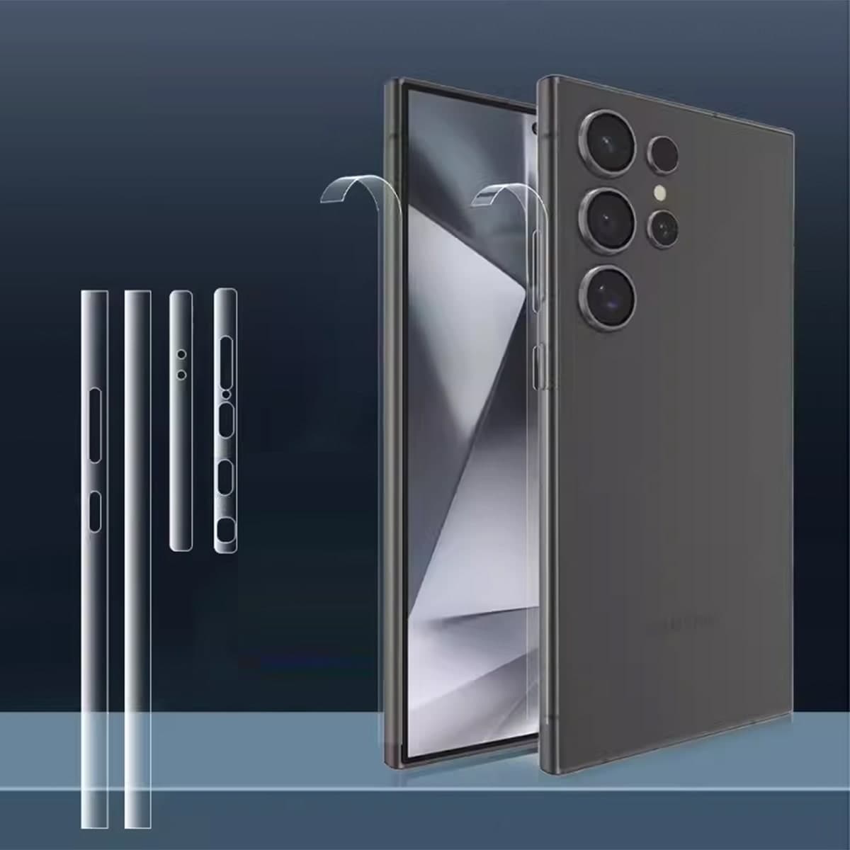 Dán viền Samsung S24 Ultra - 2 Bộ dán bảo vệ khung viền Samsung Galaxy S24 Ultra - 2