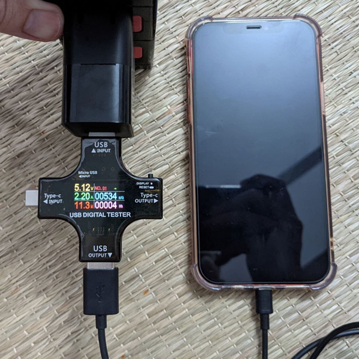 Bộ đo dòng điện áp USB Tester Juwei J7-C Type C, USB - Thiết bị test củ sạc kiểm tra công suất - 2