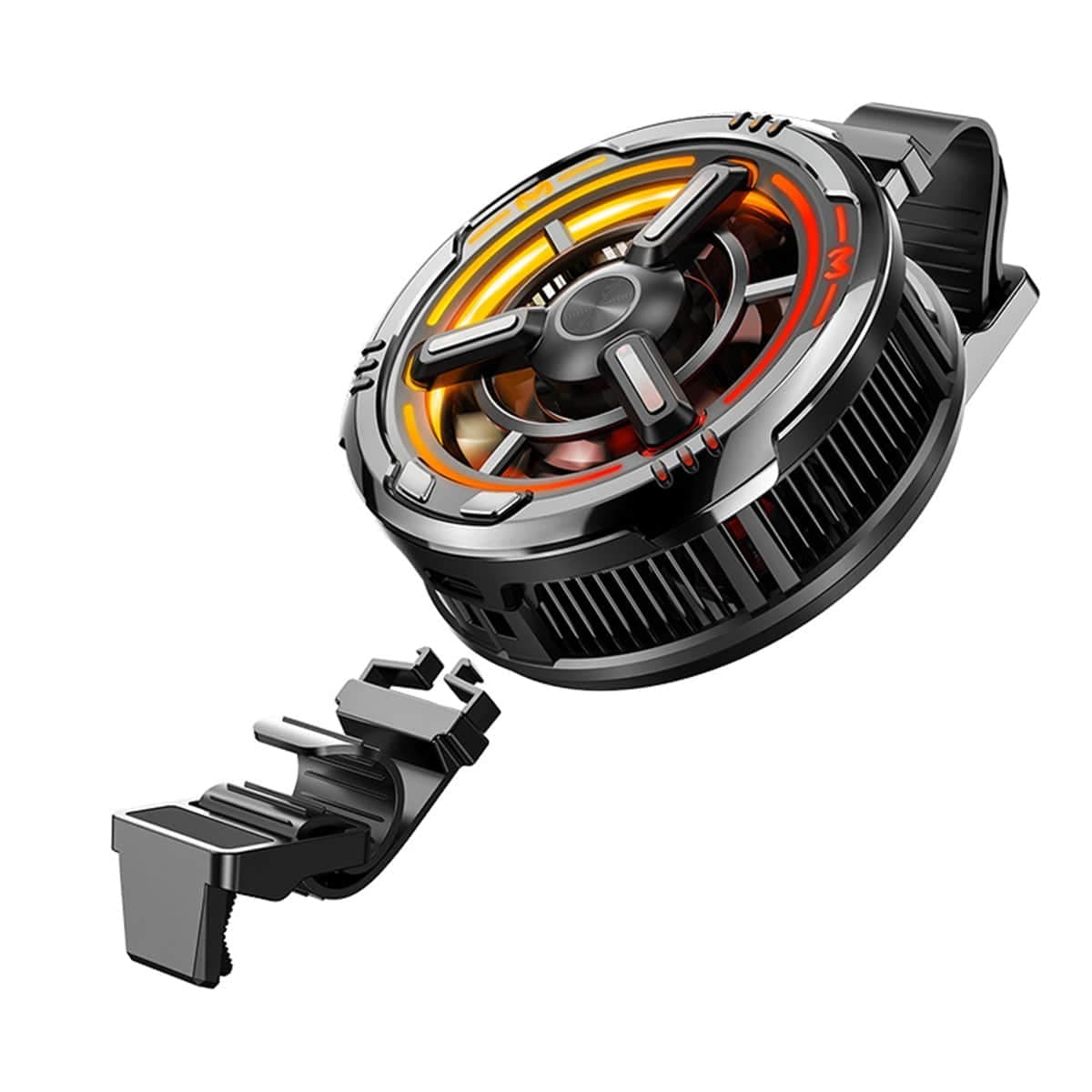 Quạt tản nhiệt điện thoại máy tính bảng sò lạnh từ tính cỡ lớn Memo CX09 làm lạnh đóng băng 36W led RGB - 2