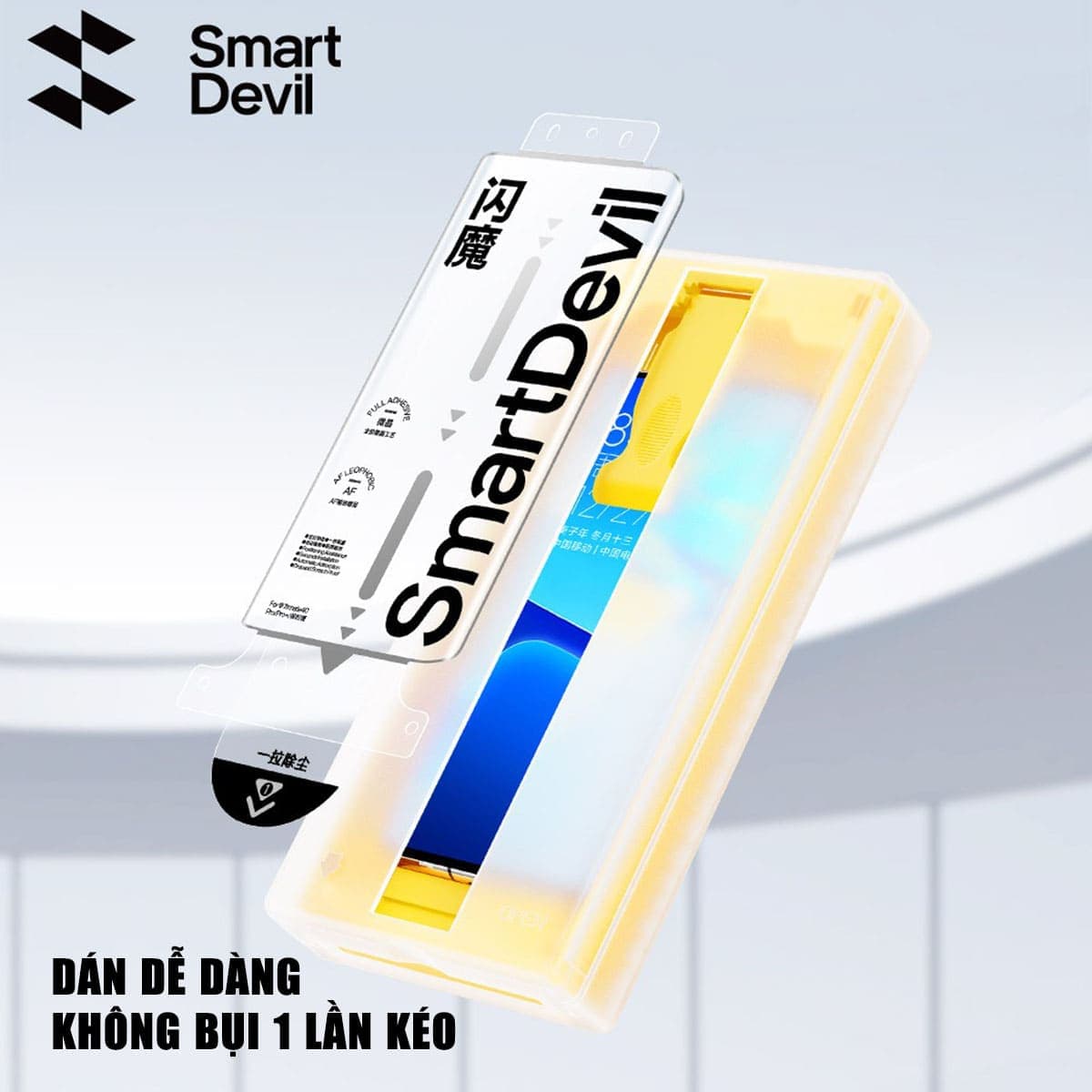 Dán màn hình Xiaomi 12S Pro Hydrogel Gốm Smart Devil full màn hình nhận vân tay - 3