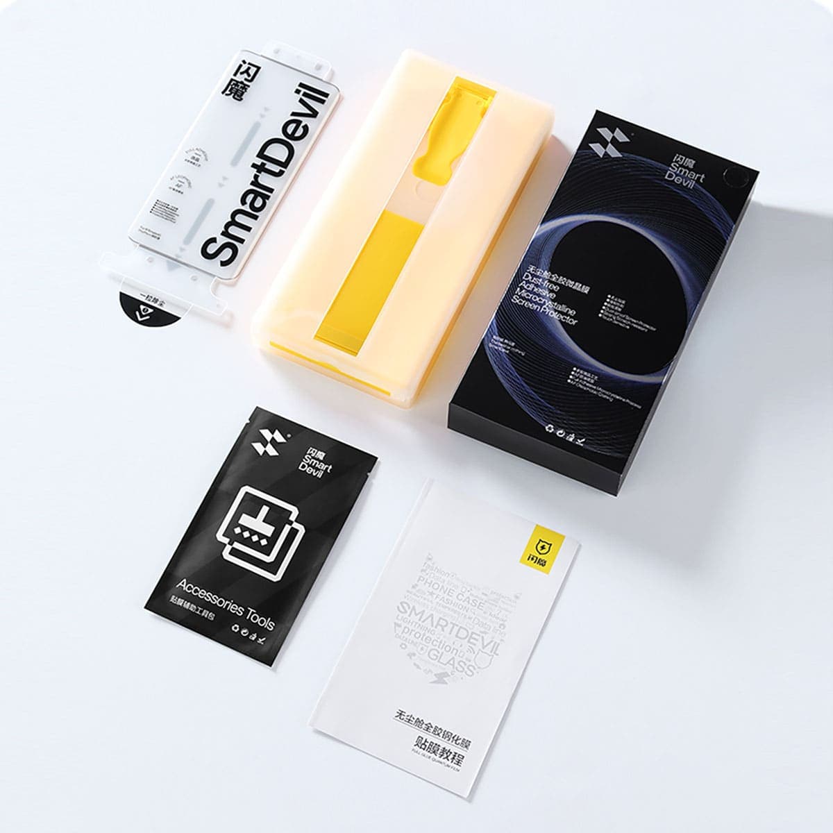 Dán màn hình Xiaomi 12S Pro Hydrogel Gốm Smart Devil full màn hình nhận vân tay - 2