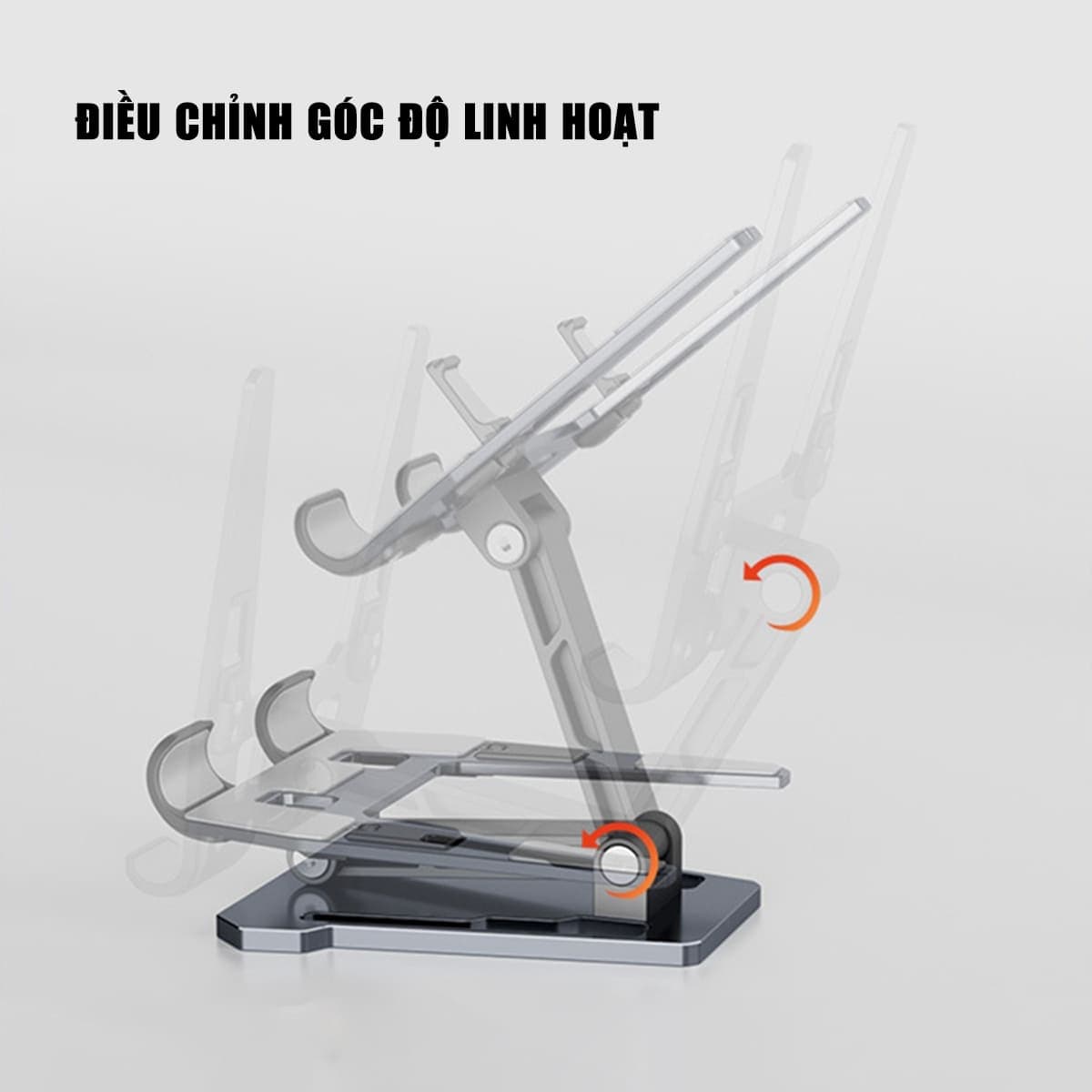 Giá đỡ điện thoại máy tính bảng Ipad hợp kim FZ01 hỗ trợ kẹp quạt tản nhiệt điện thoại sò lạnh - 5