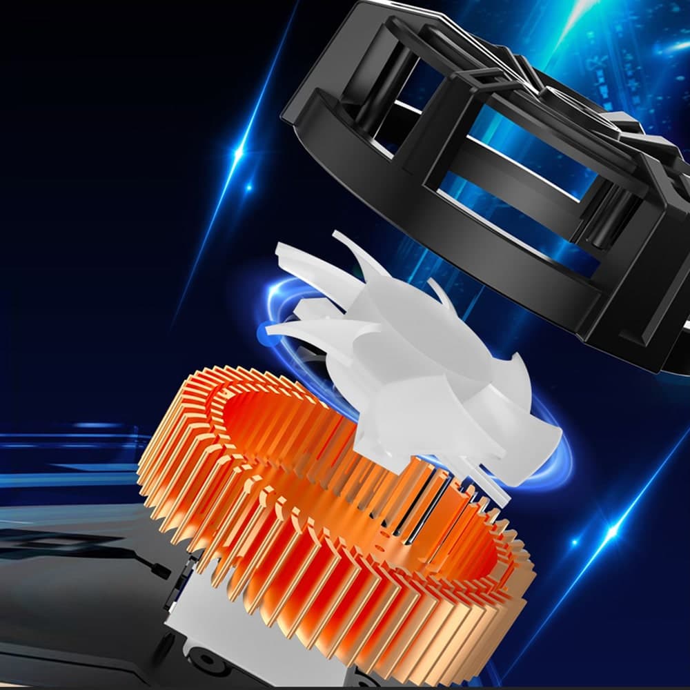 Quạt tản nhiệt điện thoại máy tính bảng X12 Pro Max V3 sò lạnh từ tính - 4