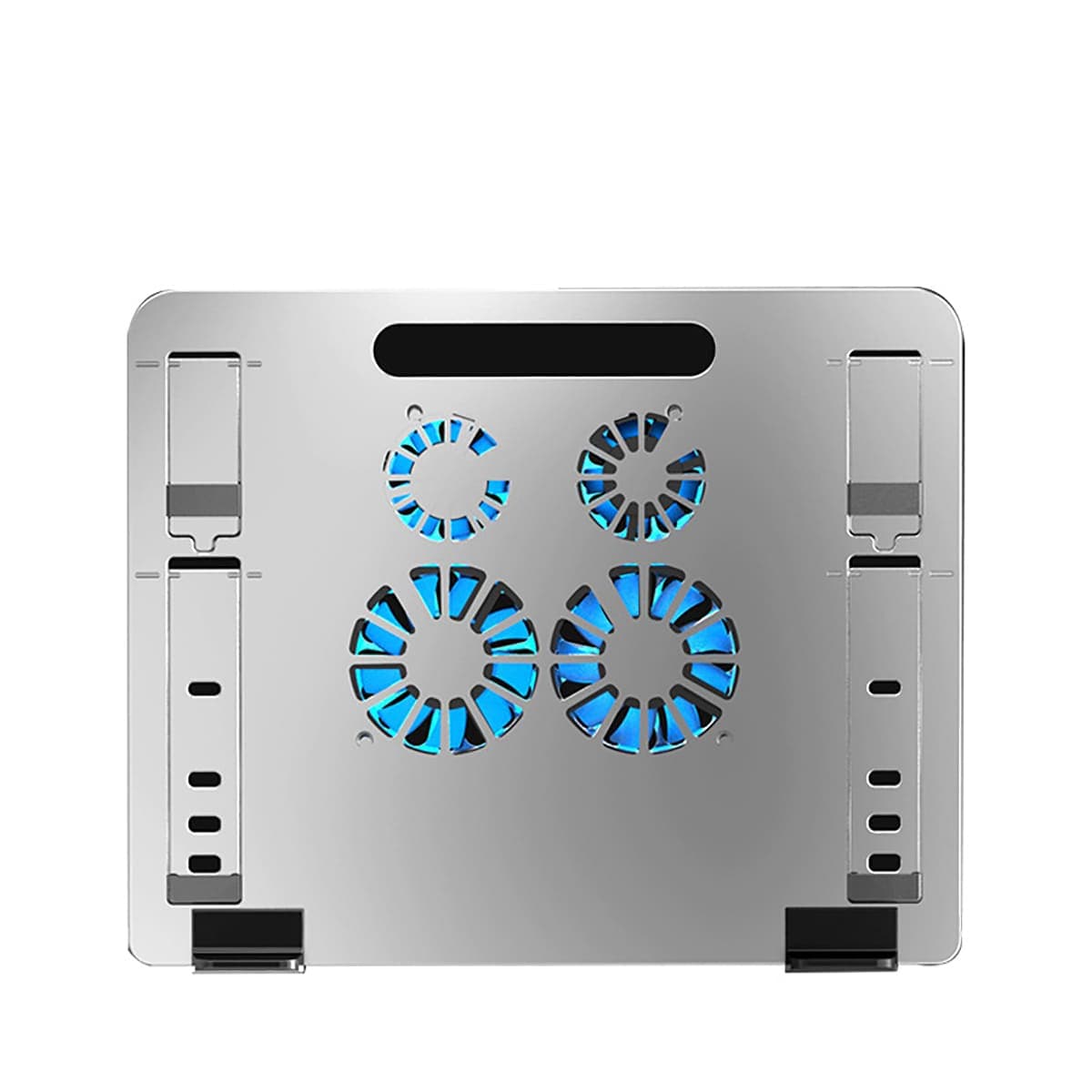 Đế tản nhiệt laptop gaming Z23 giá đỡ laptop 4 quạt tốc độ gió 4600RPM làm mát nhanh chống ồn - 3