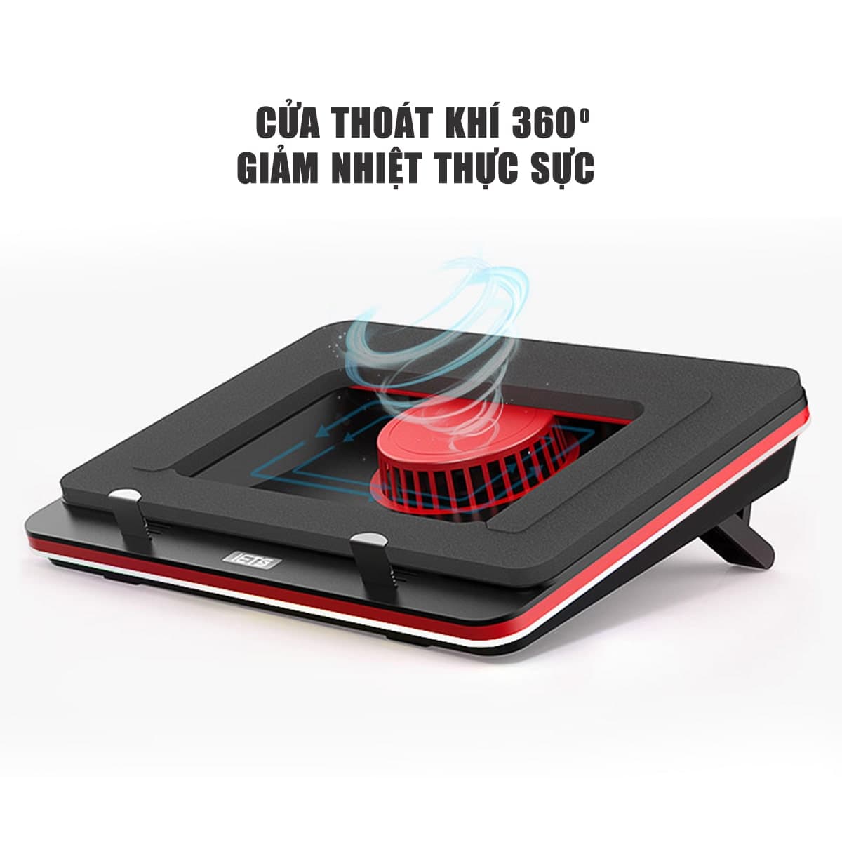 Quạt tản nhiệt laptop IETS GT500S2 tản khí nén turbo giảm nhiệt thực sự cho máy tính đồ họa gaming - 3