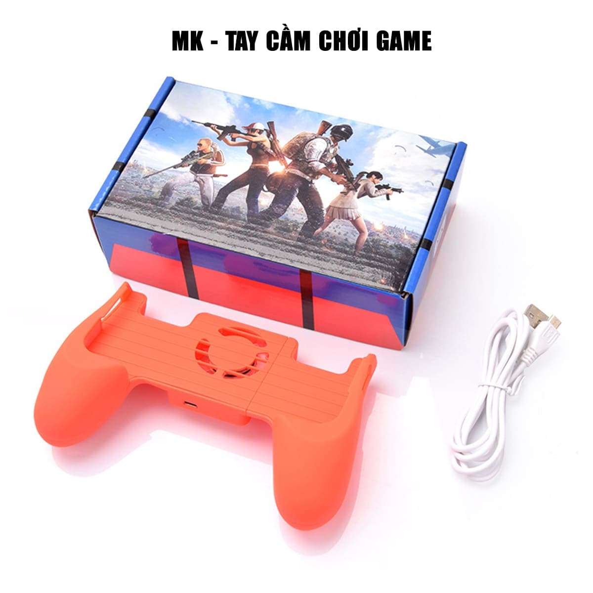 Tay cầm chơi game PUBG có quạt tản nhiệt cho điện thoại MK - 2