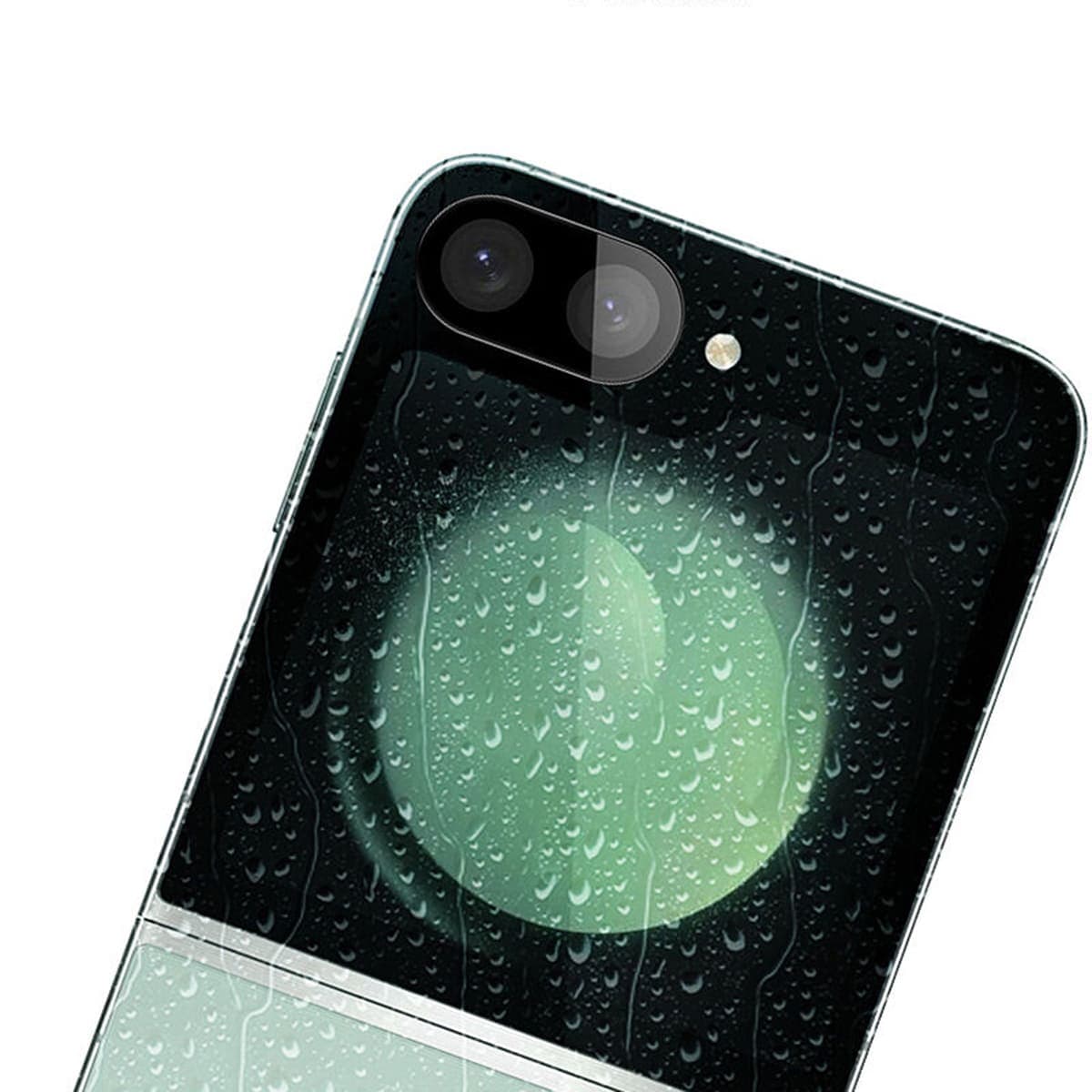 Dán cường lực camera Samsung Galaxy Z Flip 6 thấu kính nổi 3D độ cứng 9H trong suốt - 6