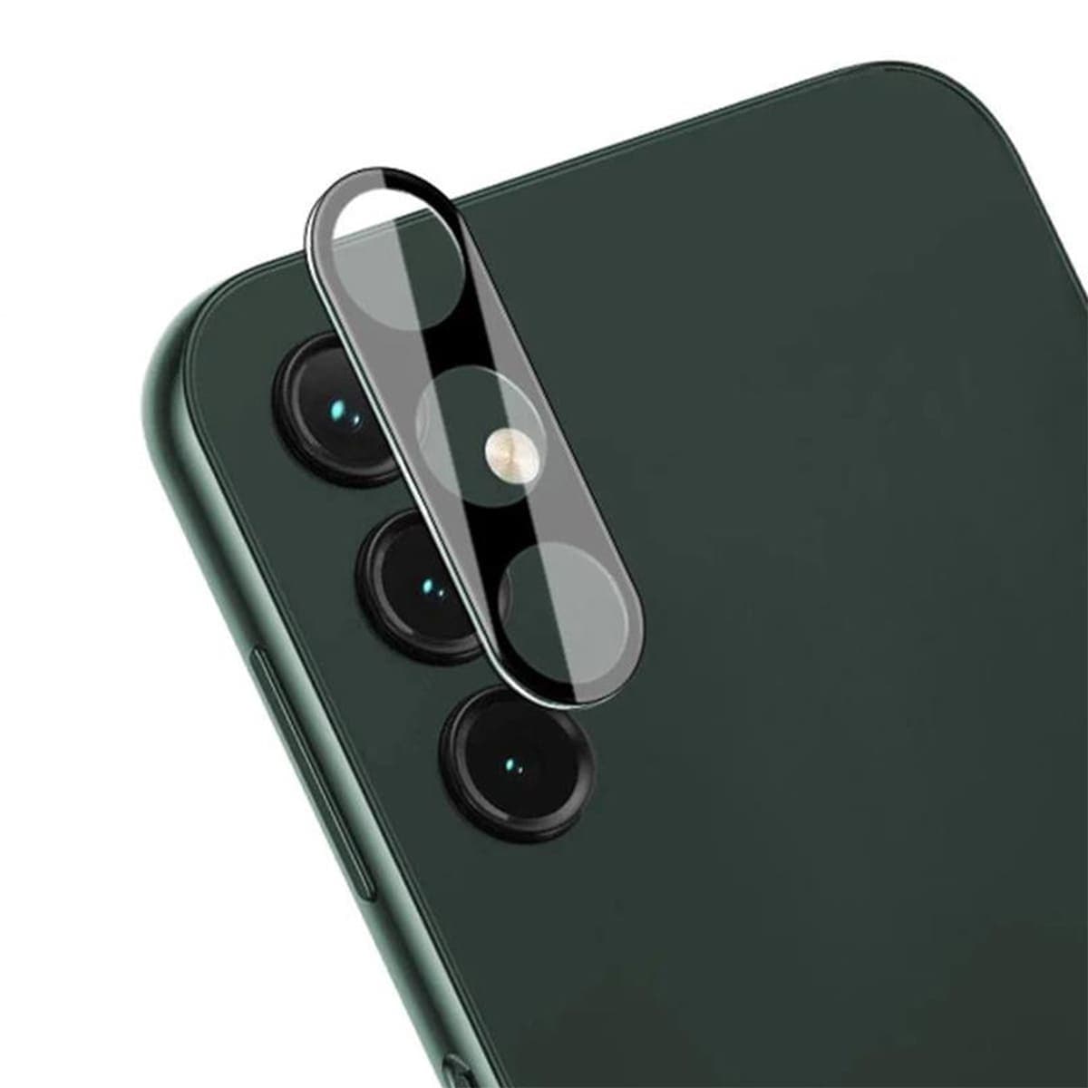 Dán cường lực camera Samsung Galaxy S24 thấu kính nổi 3D độ cứng 9H trong suốt - 3