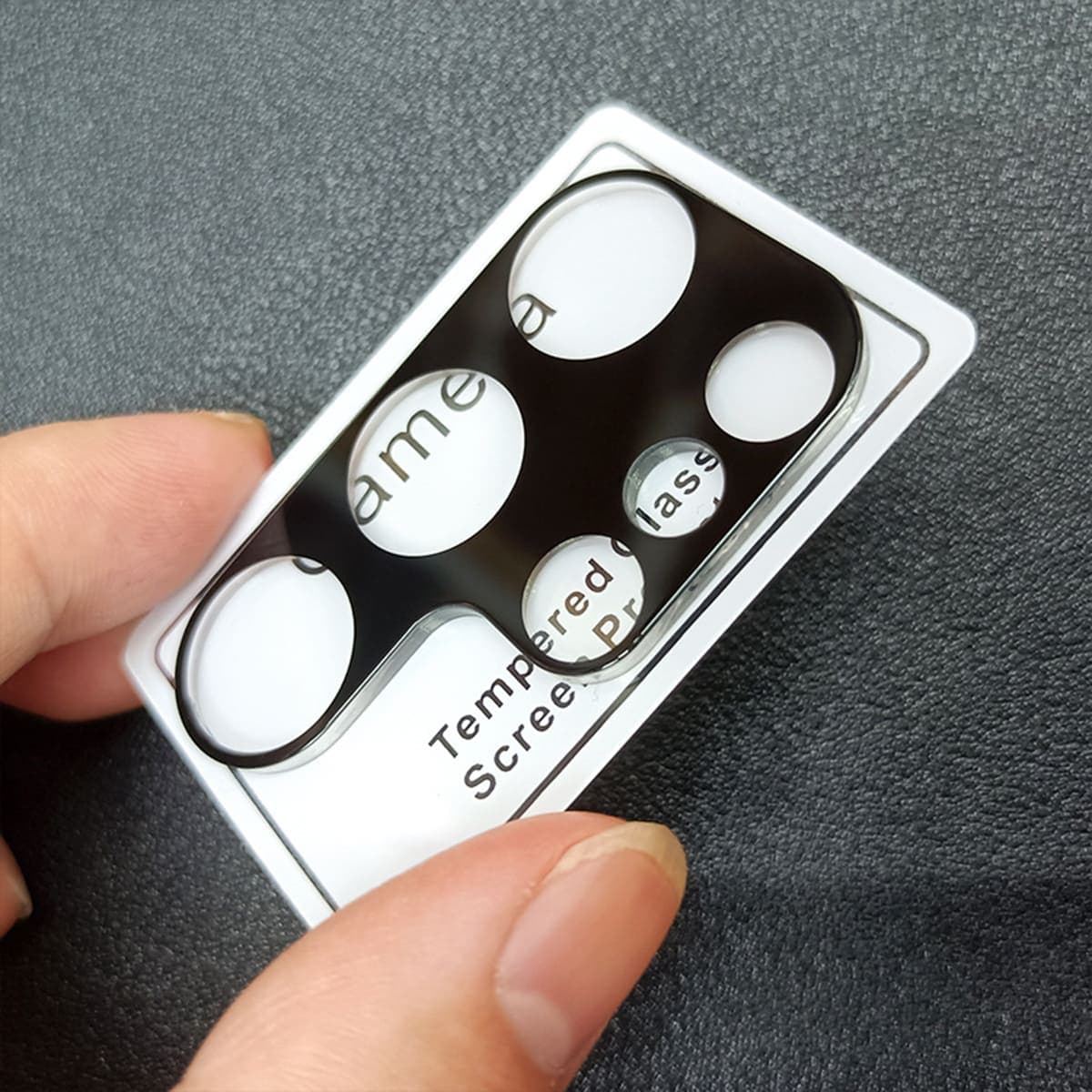 Dán cường lực camera Samsung Galaxy S24 Ultra thấu kính nổi 3D độ cứng 9H trong suốt - 2