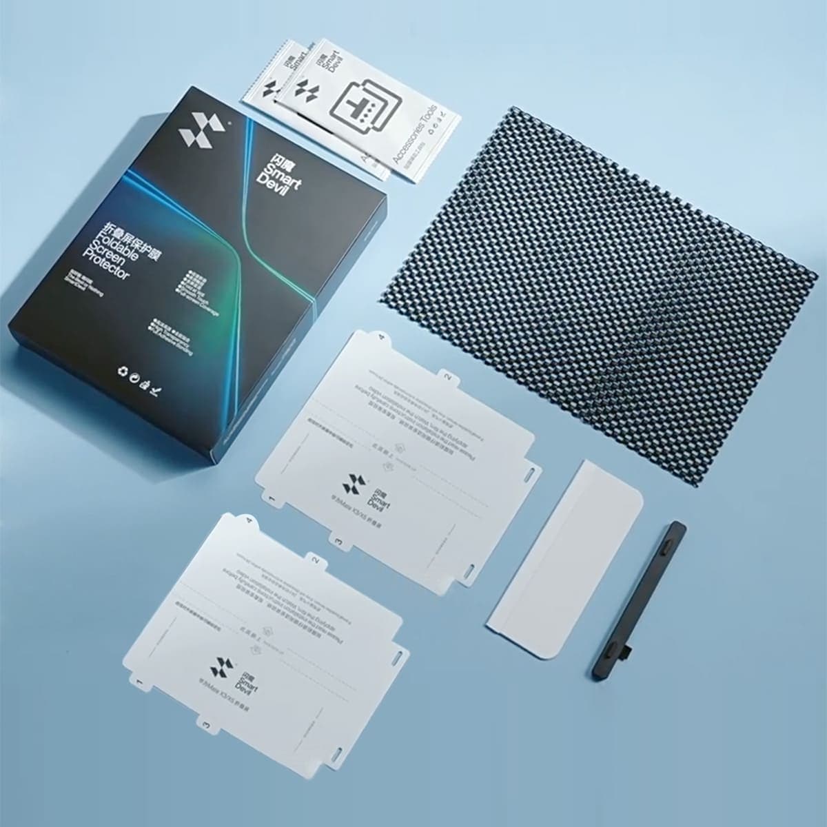 Dán màn hình Samsung Z Fold 6 PPF Smart Devil full màn hình chính dẻo trong suốt - 2