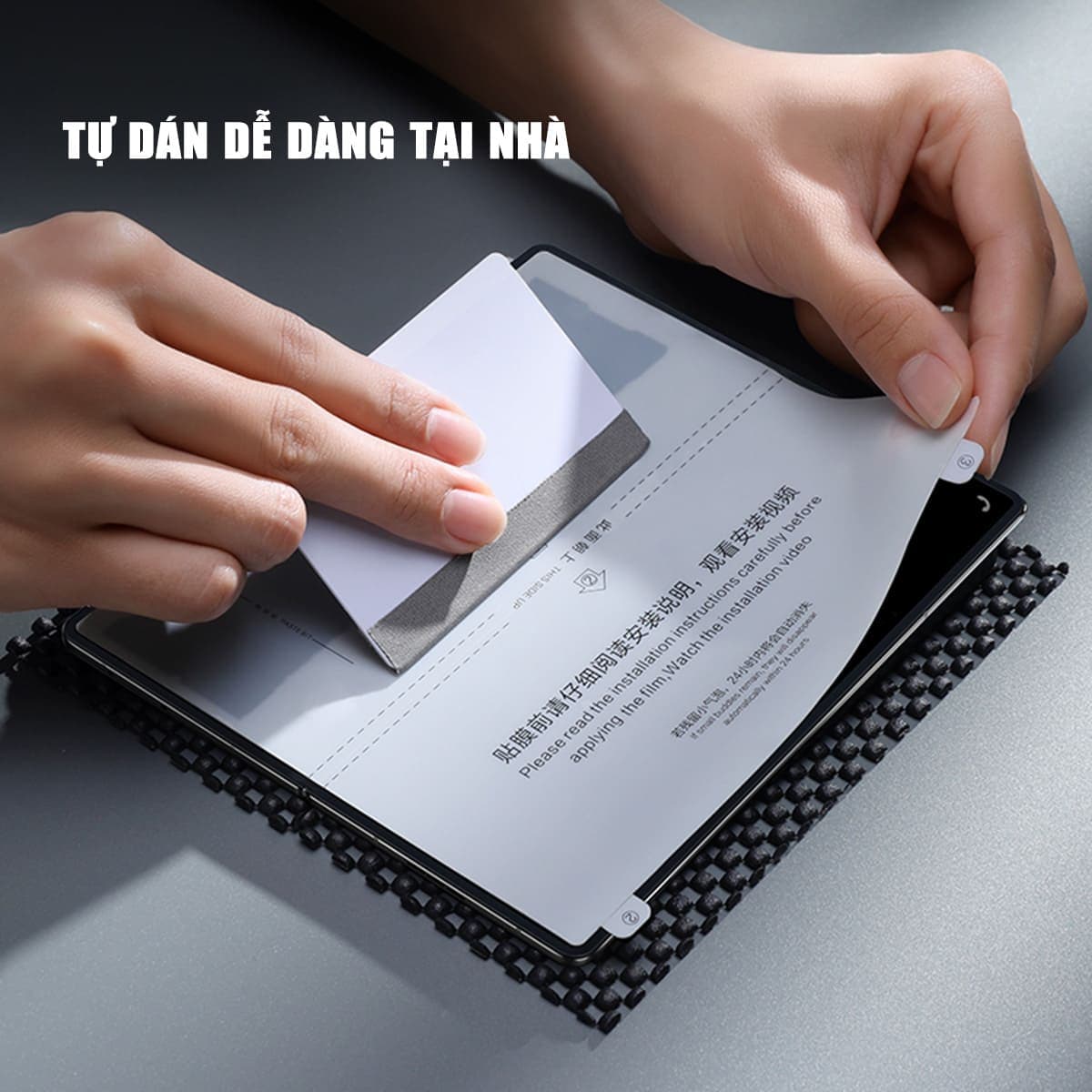 Dán màn hình Samsung Z Fold 6 PPF Smart Devil full màn hình chính dẻo trong suốt - 3