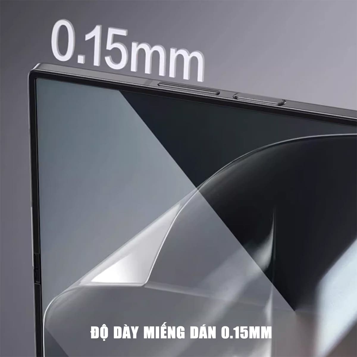 Dán màn hình Samsung Z Fold 6 PPF Smart Devil full màn hình chính dẻo trong suốt - 5