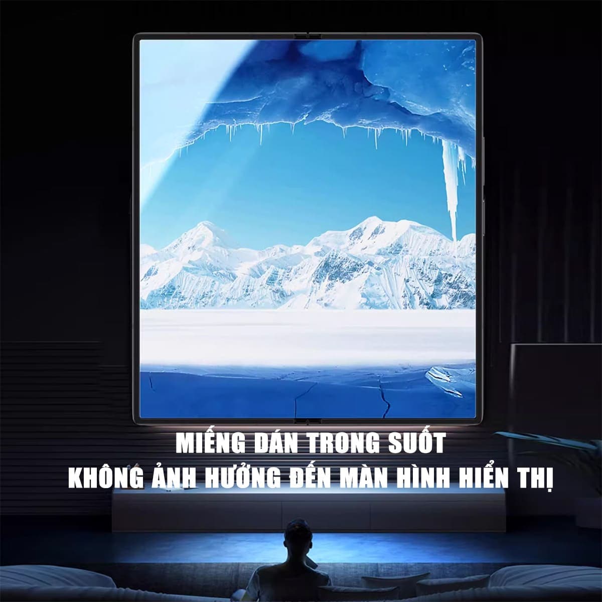 Dán màn hình Samsung Z Fold 6 PPF Smart Devil full màn hình chính dẻo trong suốt - 6