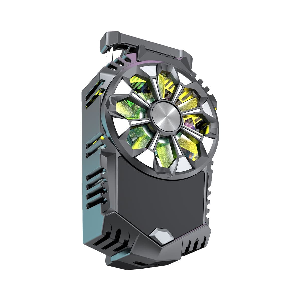 Quạt tản nhiệt điện thoại sò lạnh X3 tản nhiệt sò lạnh siêu rẻ có màn hình hiển thị nhiệt độ - 2