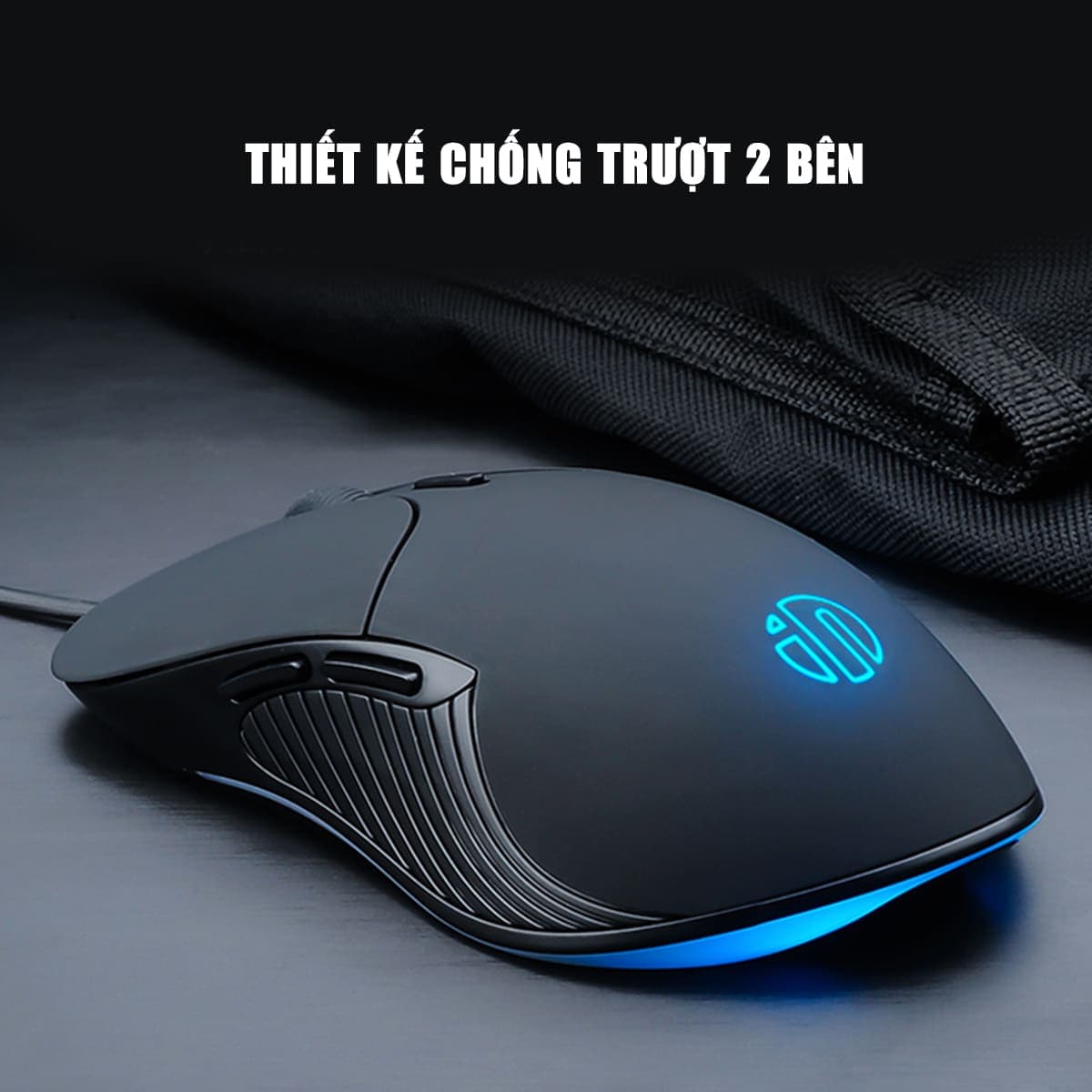 Chuột có dây gaming Inphic B1 giá rẻ 7200 DPI USB - Chuột chơi game Inphic B1 không tiếng ồn Silent Click - 9