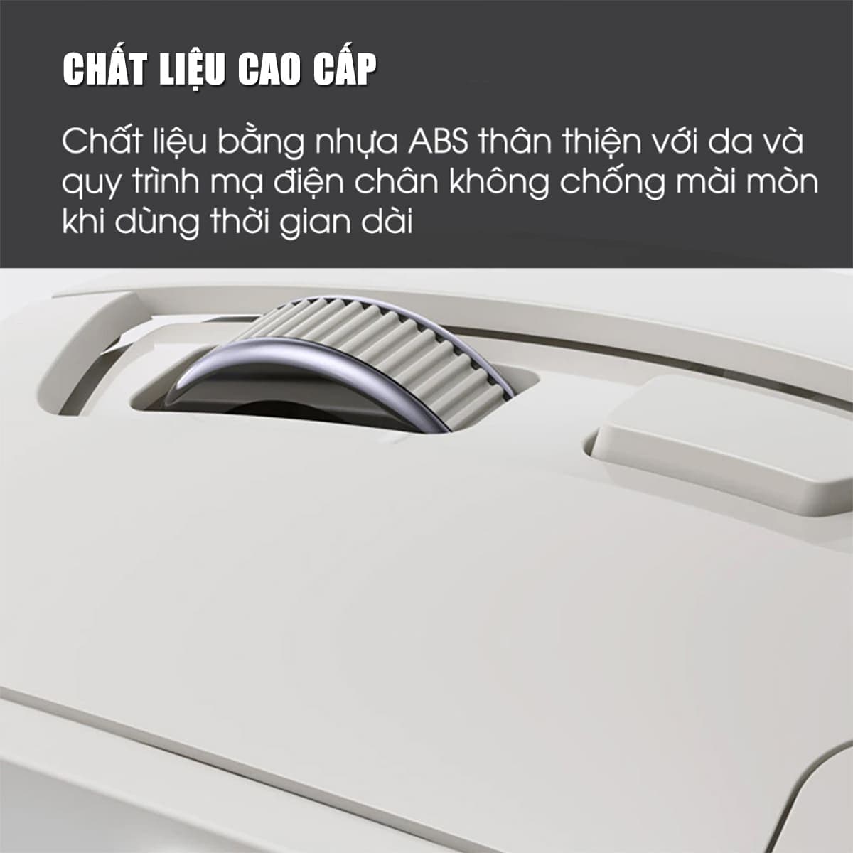 Chuột không dây Bluetooth Gaming Inphic DR6 Silent click 2400 DPI pin sạc 500mAh kết nối Wireless 2.4G Bluetooth 5.0 - 5