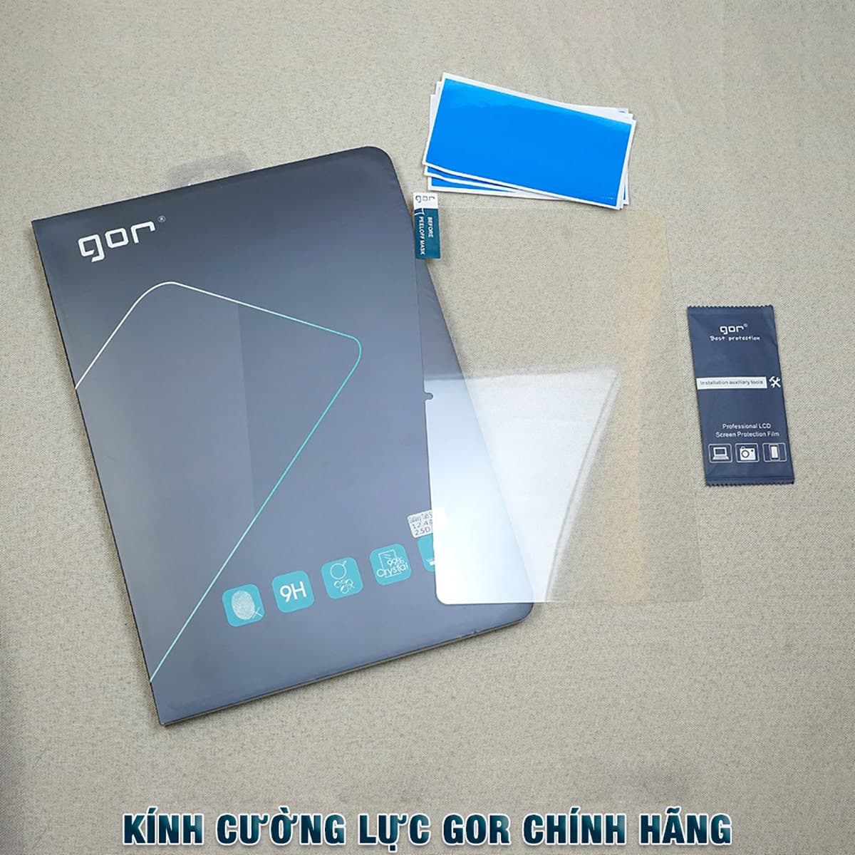 Kính cường lực Samsung Galaxy Tab S10 Plus full màn hình chính hãng Gor - 2