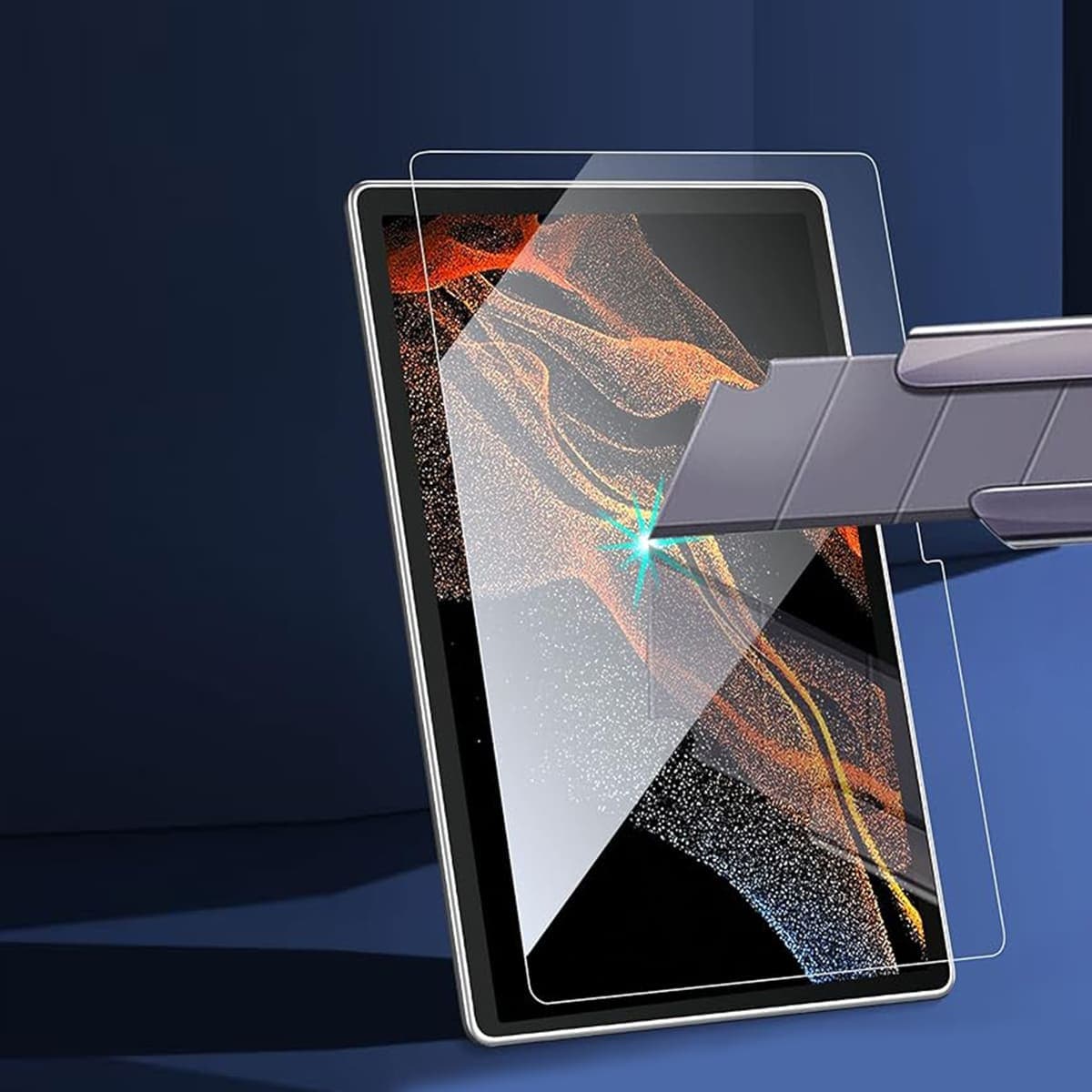 Kính cường lực Samsung Galaxy Tab S10 Ultra full màn hình chính hãng Gor - 5