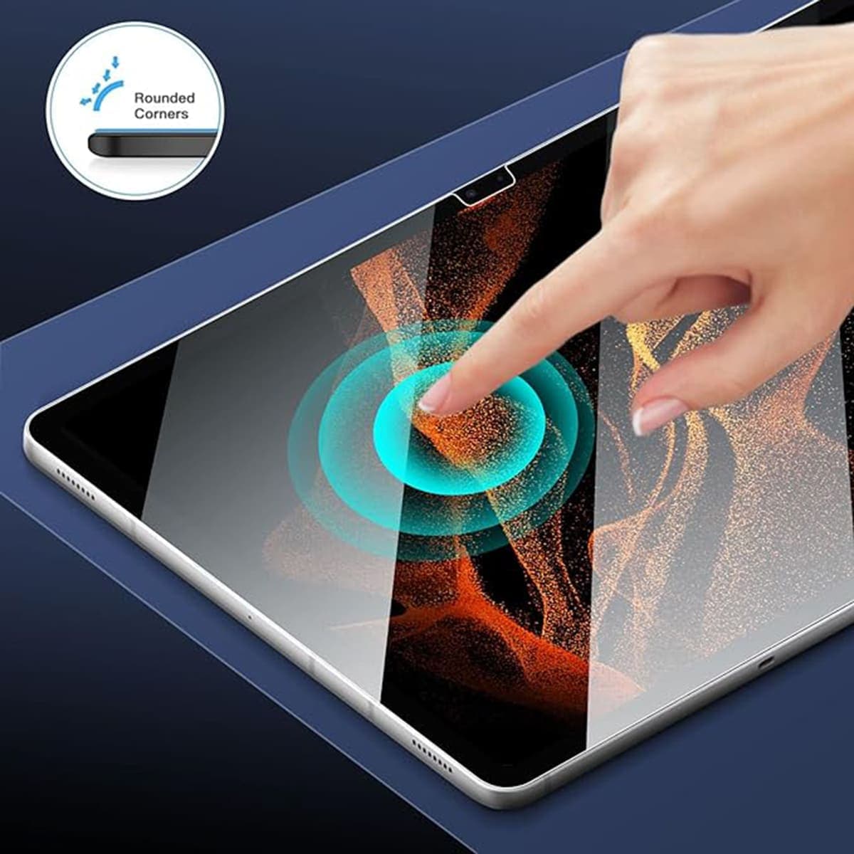 Kính cường lực Samsung Galaxy Tab S10 Ultra full màn hình chính hãng Gor - 7