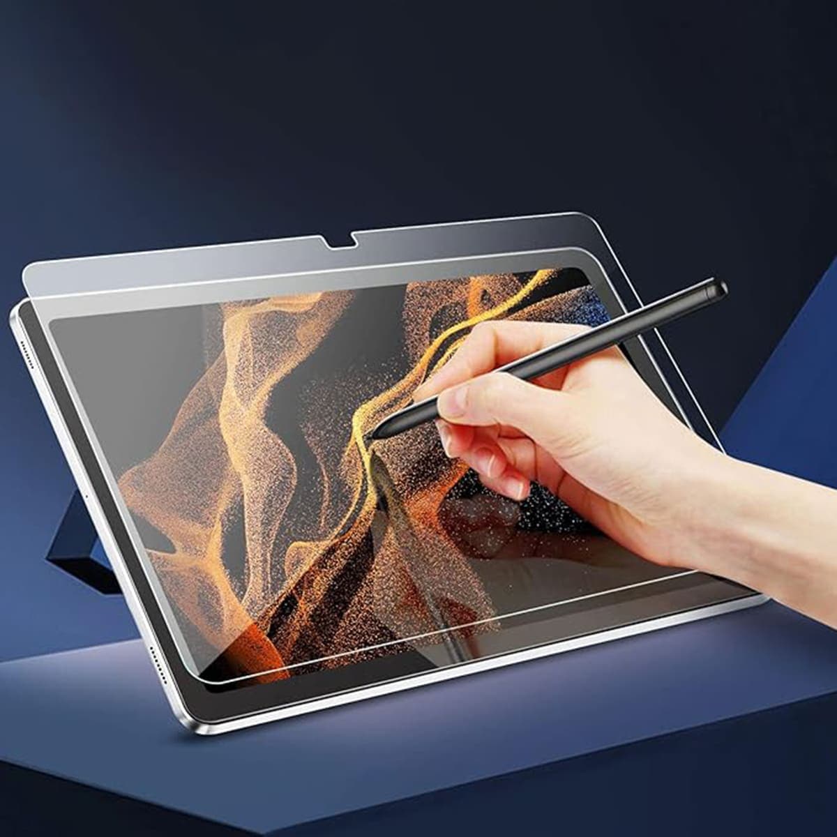 Kính cường lực Samsung Galaxy Tab S10 Ultra full màn hình chính hãng Gor - 8