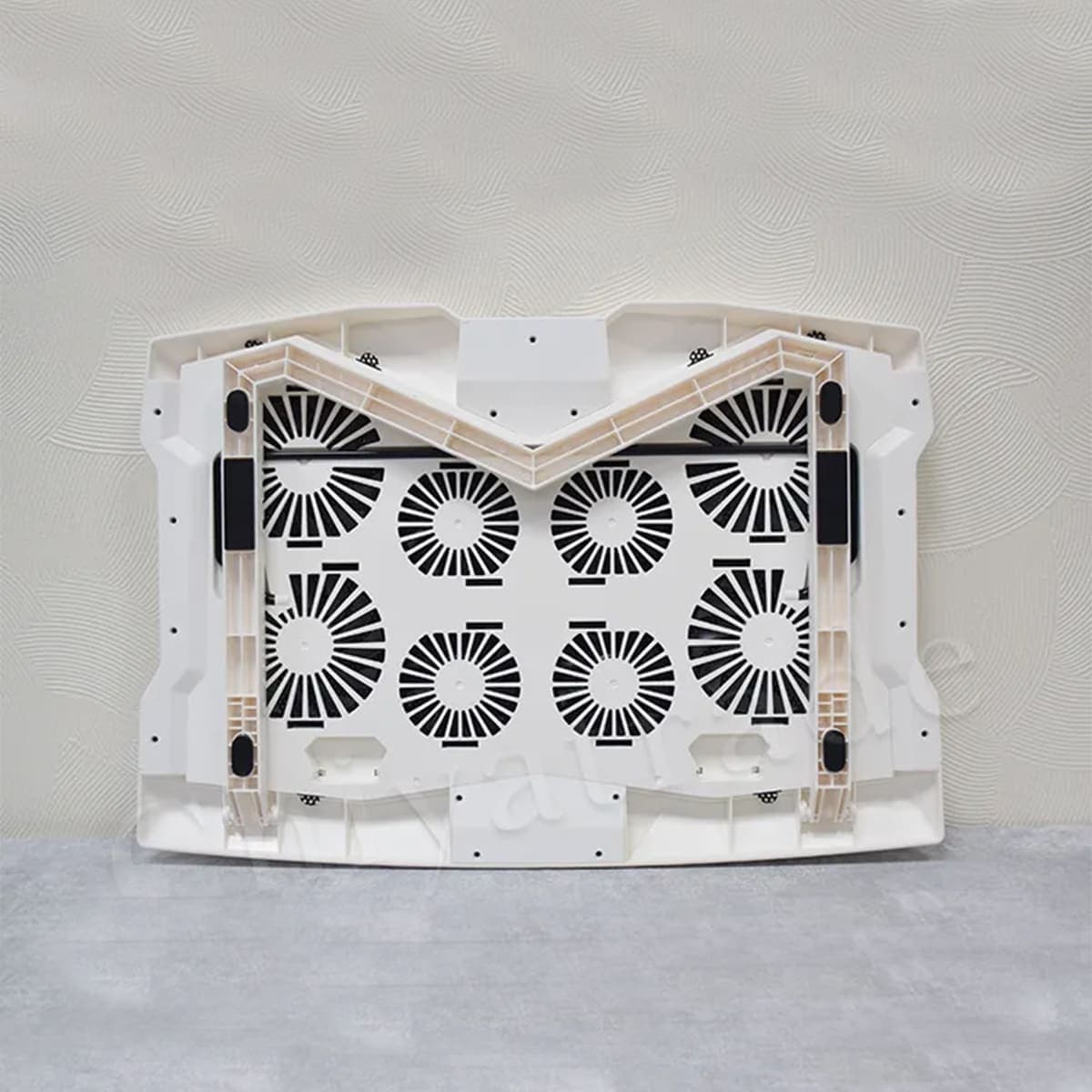 Đế tản nhiệt laptop gaming FL05 8 quạt giá đỡ laptop đèn led rgb chỉnh tốc độ gió làm mát nhanh chống ồn - 4