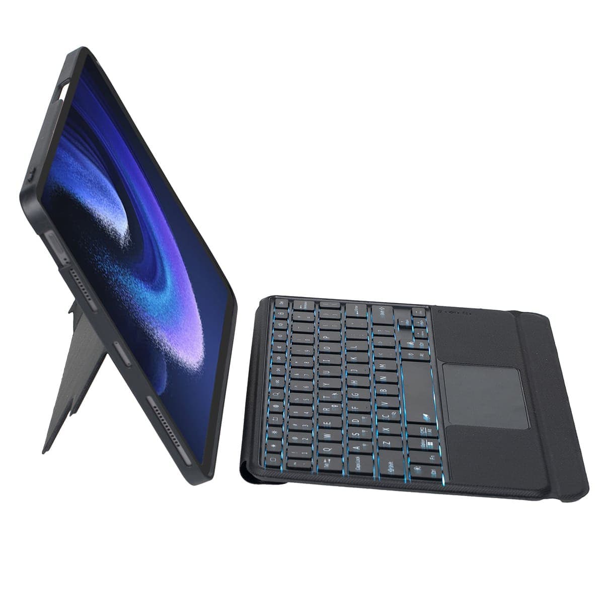 Ốp lưng Xiaomi Pad 6S Pro 12.4 Inch bao da cao cấp kèm bàn phím chuột cảm ứng 720 độ tách rời linh hoạt - 7