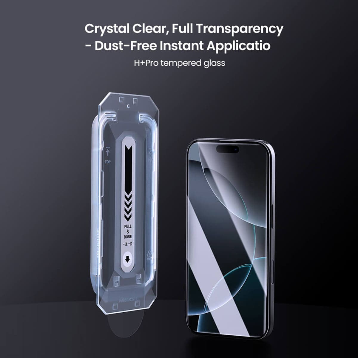 Kính cường lực Iphone 16 Pro Max chính hãng Nillkin Amazing H+ Pro full màn hình trong suốt - 4