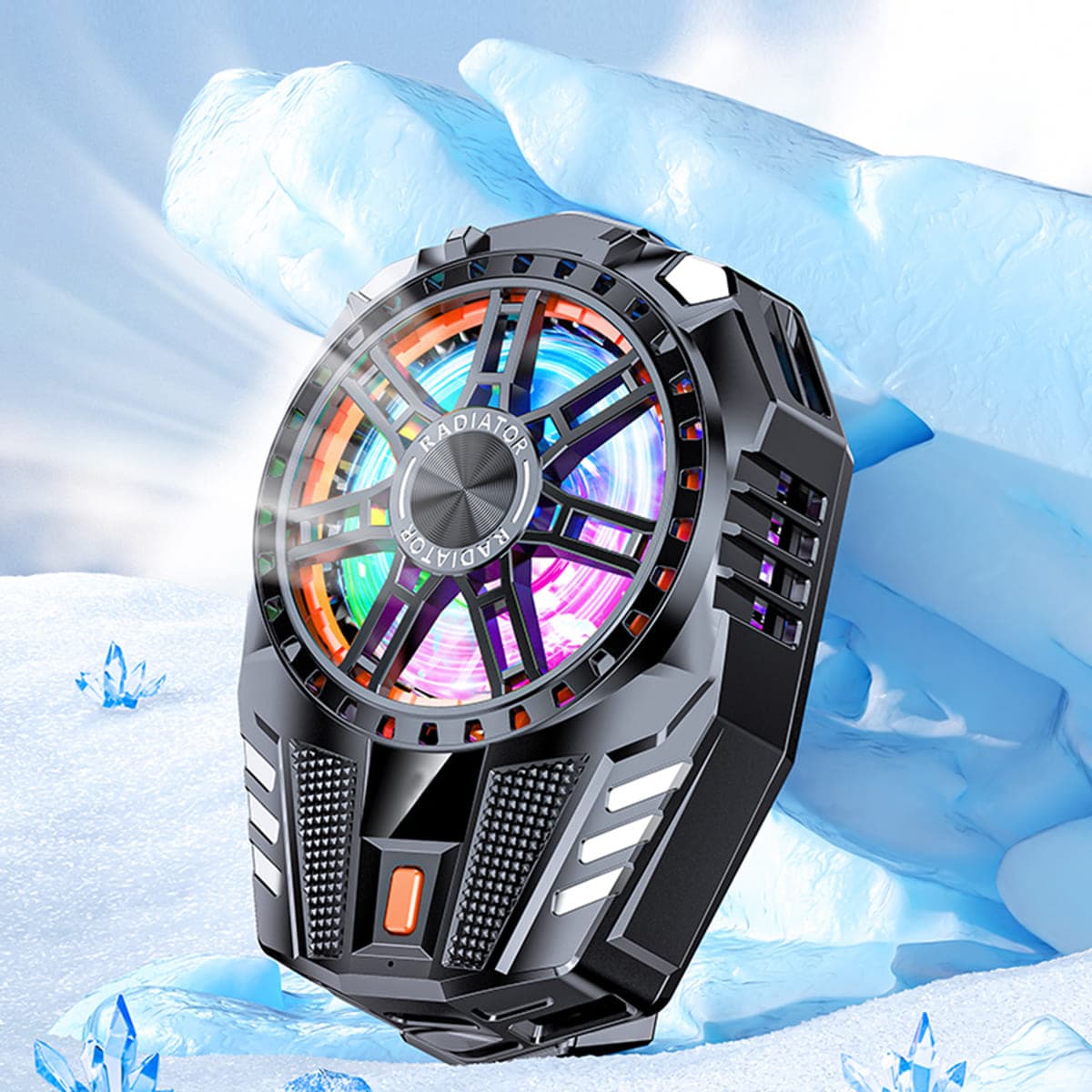 Quạt tản nhiệt điện thoại sò lạnh J21 bản nâng cấp của sò lạnh J20 với 3 chế độ làm lạnh Led Gaming - 3