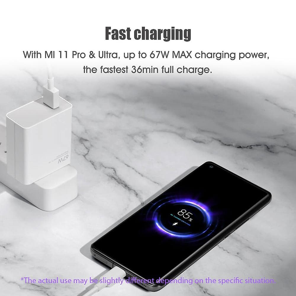 Củ sạc nhanh Xiaomi 67W chính hãng sạc mọi điện thoại Mi 11 Ultra Poco X3 Pro Redmi Note 10/11 Pro Mi Pad 5 - 6