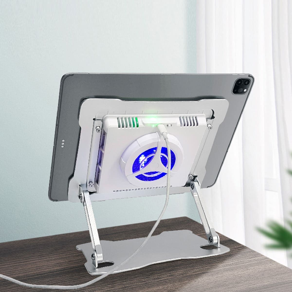 Quạt tản nhiệt Laptop máy tính bảng Z28 Pro sò lạnh - Đế tản nhiệt máy tính giá đỡ Surface book pro - 2