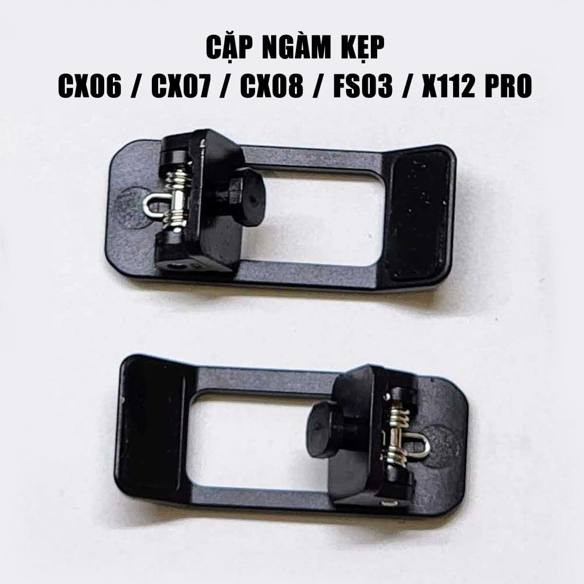 Linh kiện quạt tản nhiệt sò lạnh Memo CX07, CX08, X76 Pro, AL19 tấm từ tính, ngàm kẹp, cáp sạc, quạt, main, quạt lẻ - 3