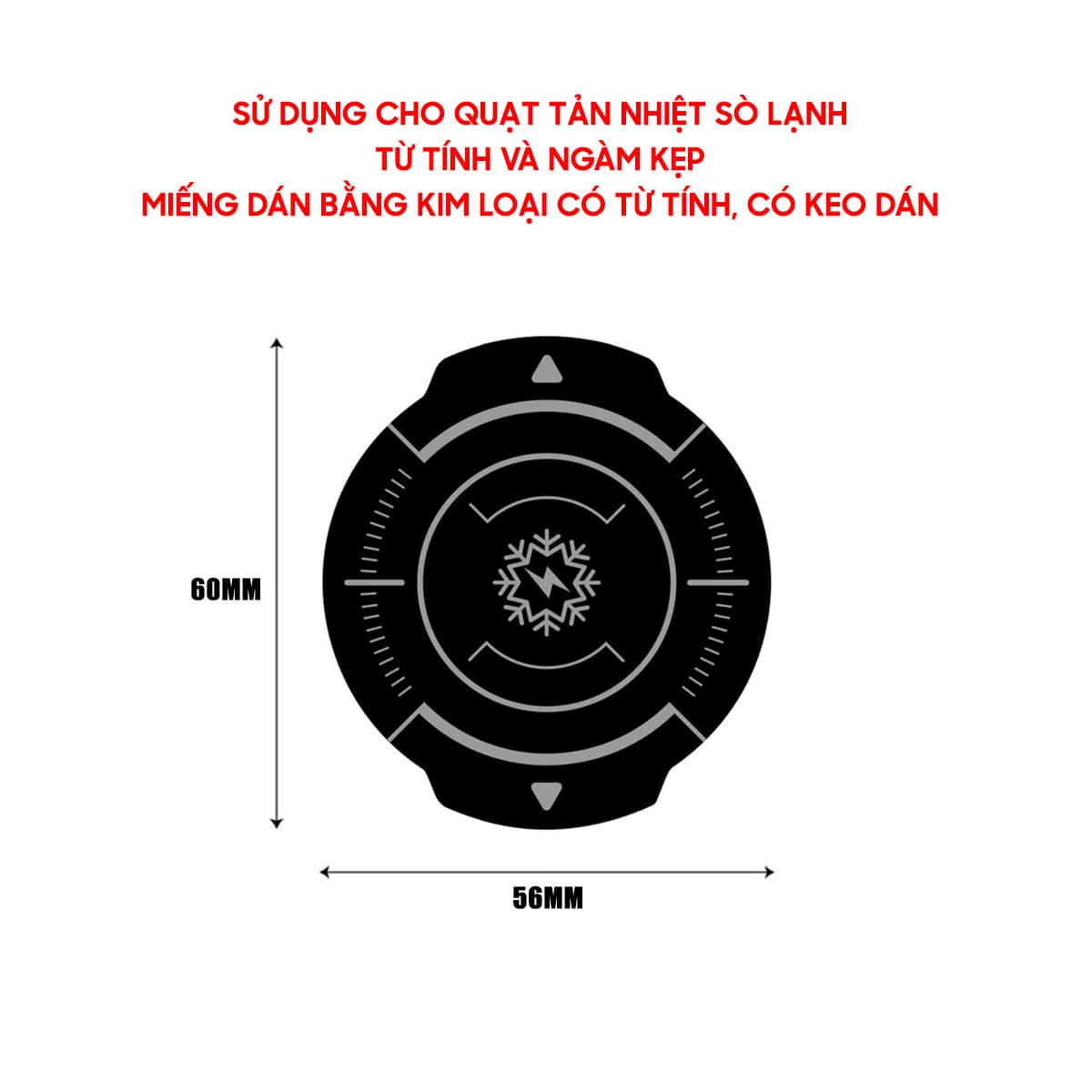Linh kiện quạt tản nhiệt sò lạnh Memo CX07, CX08, X76 Pro, AL19 tấm từ tính, ngàm kẹp, cáp sạc, quạt, main, quạt lẻ - 4