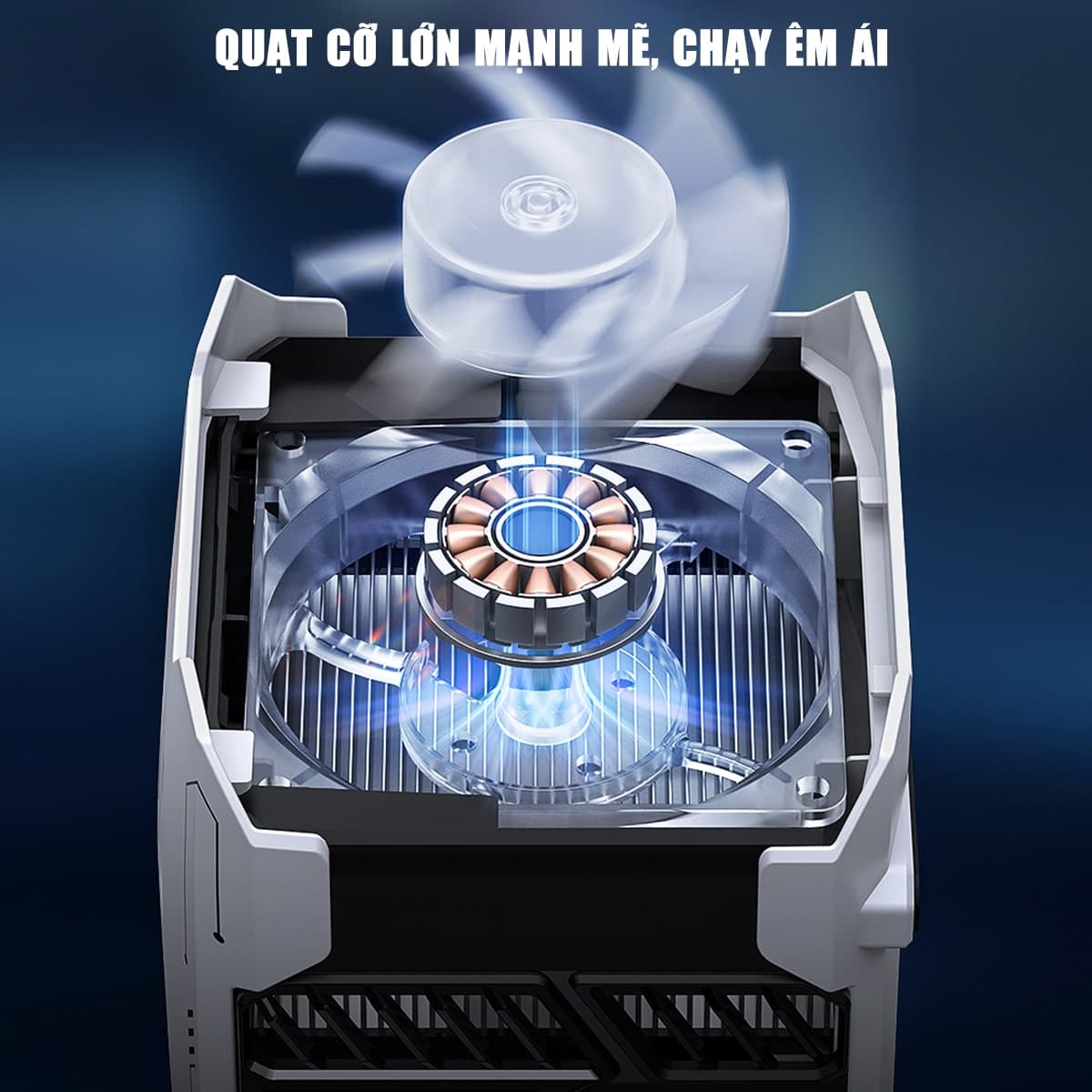 Quạt tản nhiệt điện thoại máy tính bảng Memo DL19 sò lạnh nước từ tính AI hiệu năng cao chuyên dụng cho Livestream - 11
