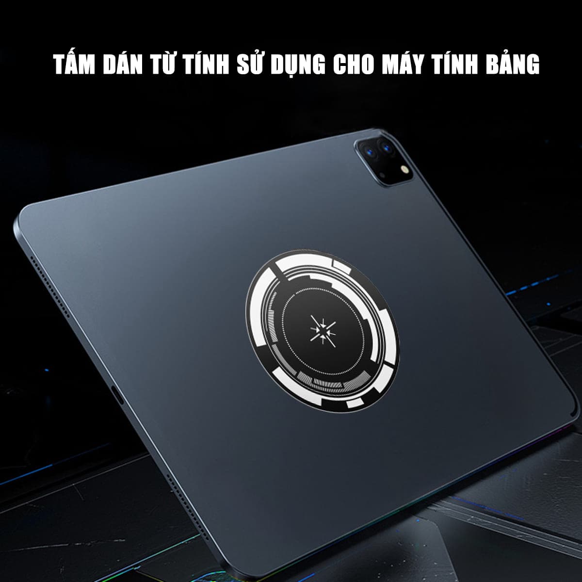 Tấm dán từ tính Gaming V1 dùng cho quạt tản nhiệt sò lạnh từ tính Memo CX07, CX08, X76, FS03, AL19, SL25 - 4
