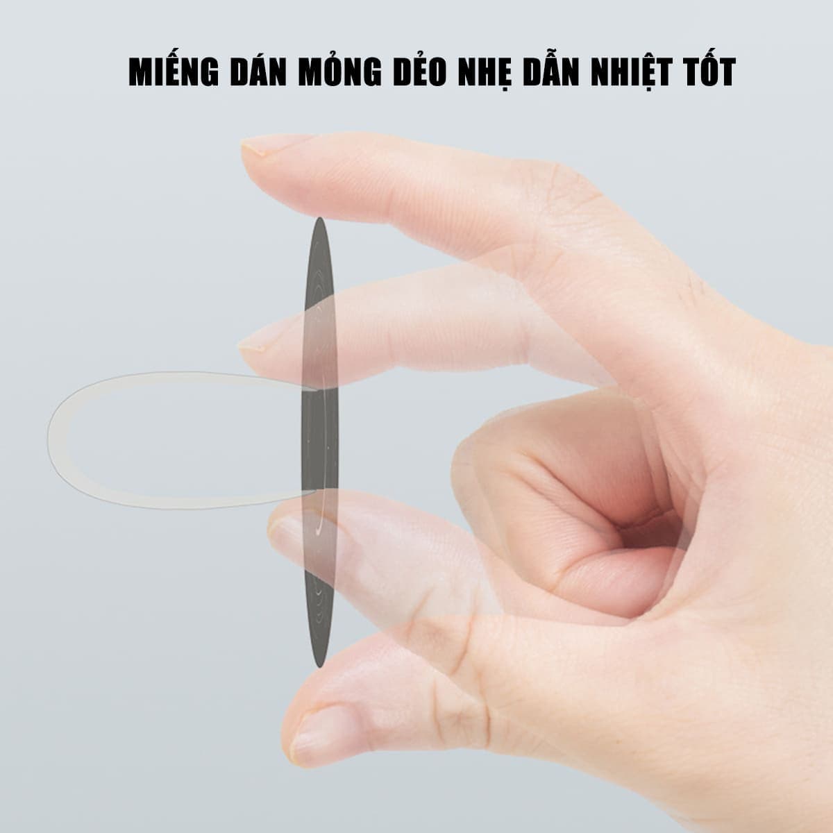 Tấm dán từ tính Gaming V1 dùng cho quạt tản nhiệt sò lạnh từ tính Memo CX07, CX08, X76, FS03, AL19, SL25 - 6