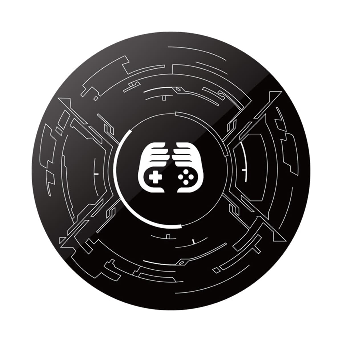 Tấm dán từ tính Gaming V3 dùng cho quạt tản nhiệt sò lạnh từ tính Memo CX07, CX08, X76, FS03, AL19, SL25 - 2