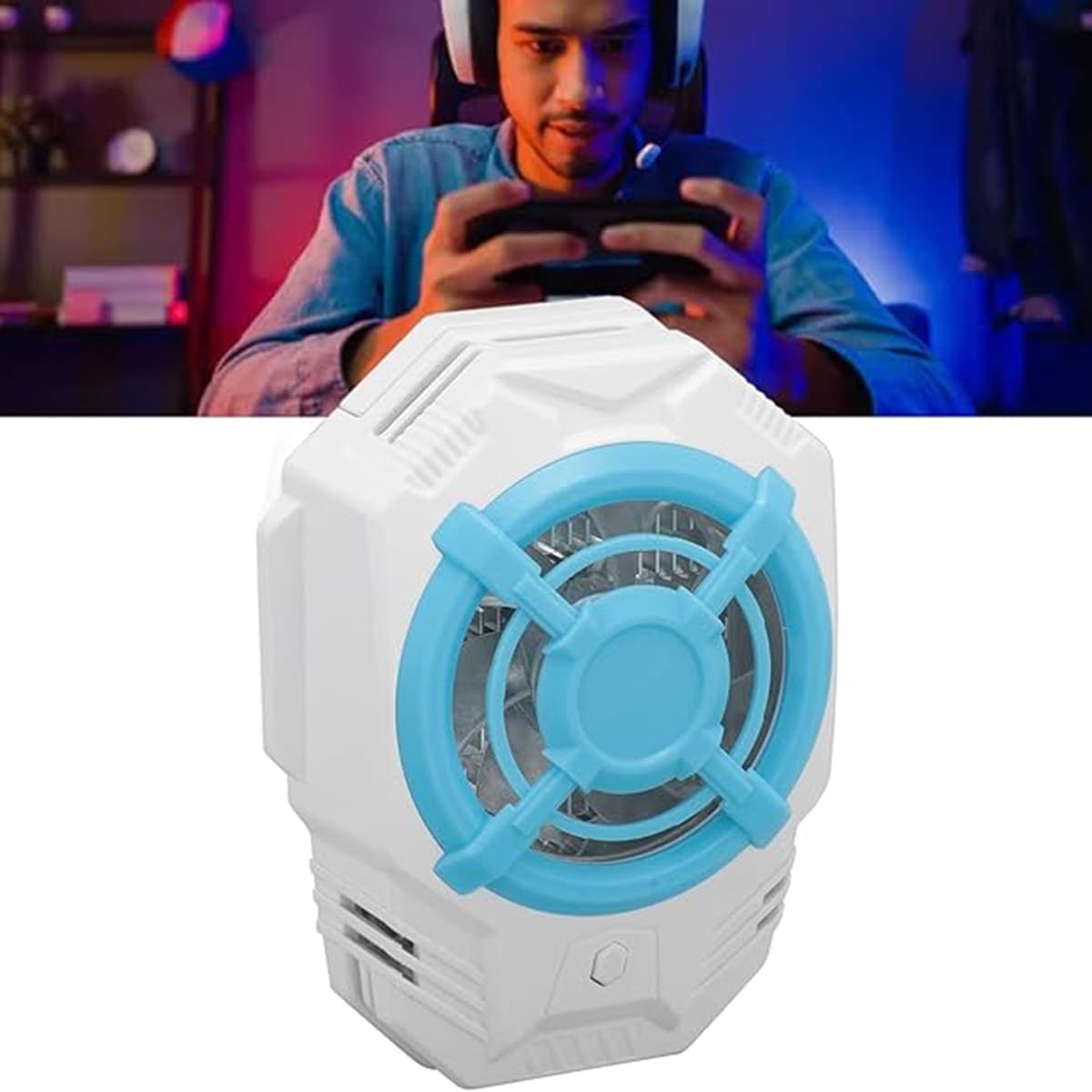 Quạt tản nhiệt điện thoại S19 sò lạnh siêu rẻ giảm nhiệt nhanh hỗ trợ tăng FPS Gaming liên quân PUBG FF - 5