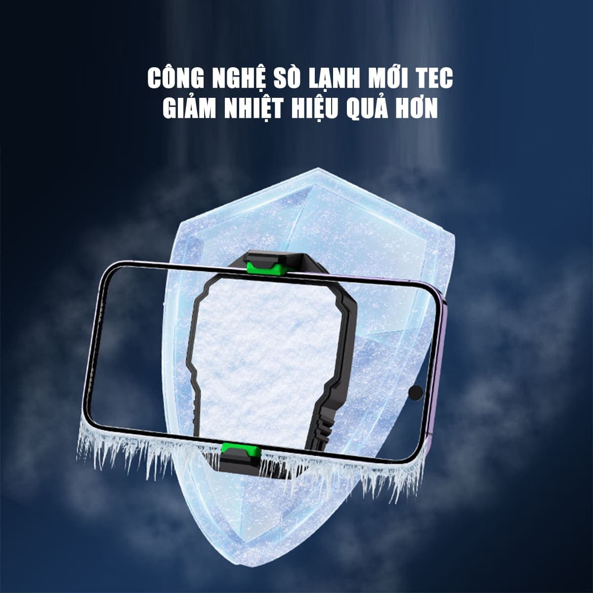 Quạt tản nhiệt điện thoại S19 sò lạnh siêu rẻ giảm nhiệt nhanh hỗ trợ tăng FPS Gaming liên quân PUBG FF - 8