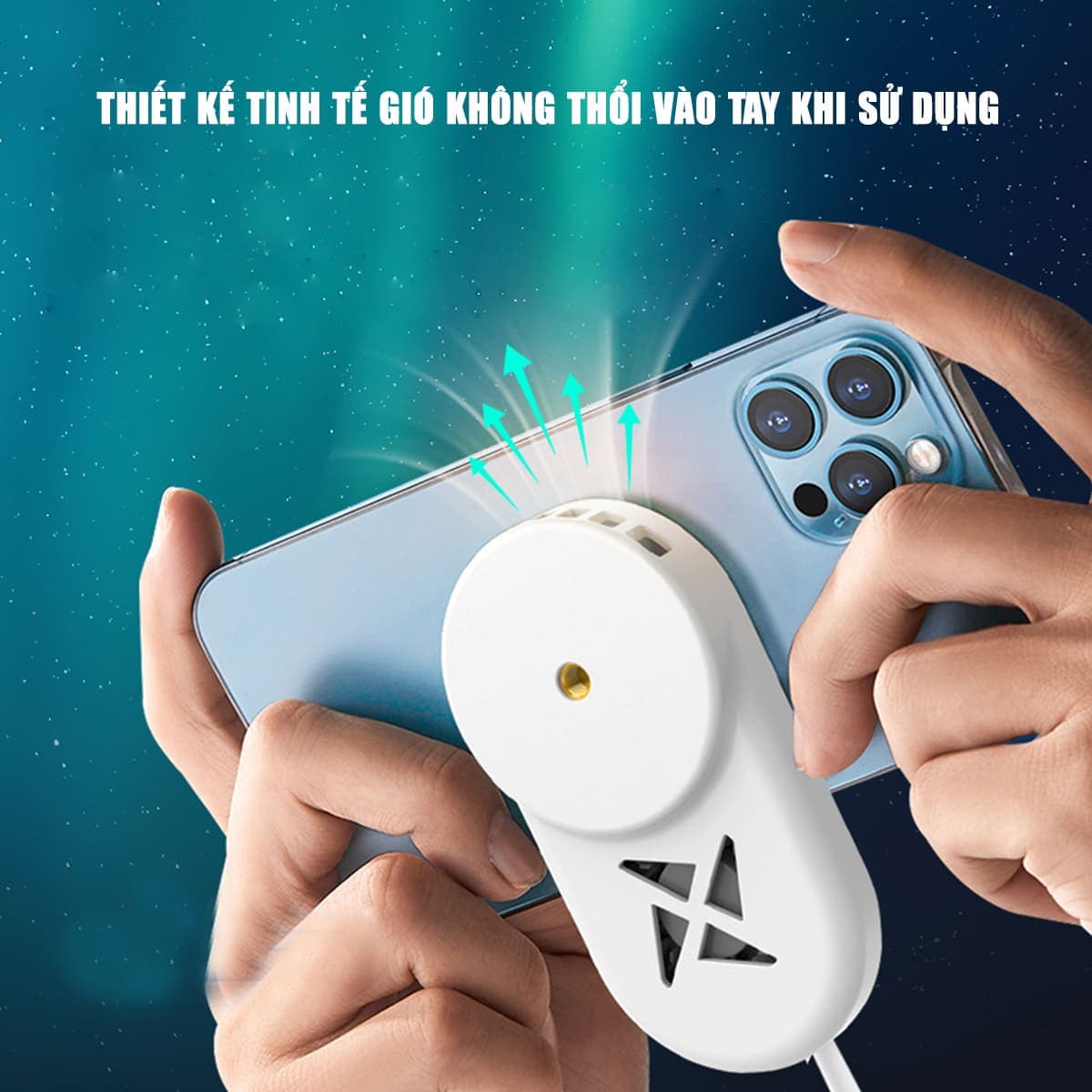 Sạc không dây 15W cho điện thoại dùng trên ô tô X39 - Sò lạnh tản nhiệt điện thoại máy tính bảng laptop bể cá - 5