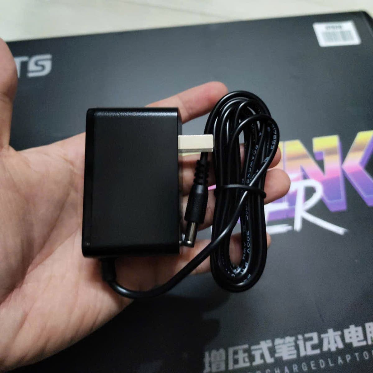 Củ sạc IETS GT626 GT610 - Bộ nguồn quạt tản nhiệt laptop GT626 GT610 adapter đế làm mát IETS - 4