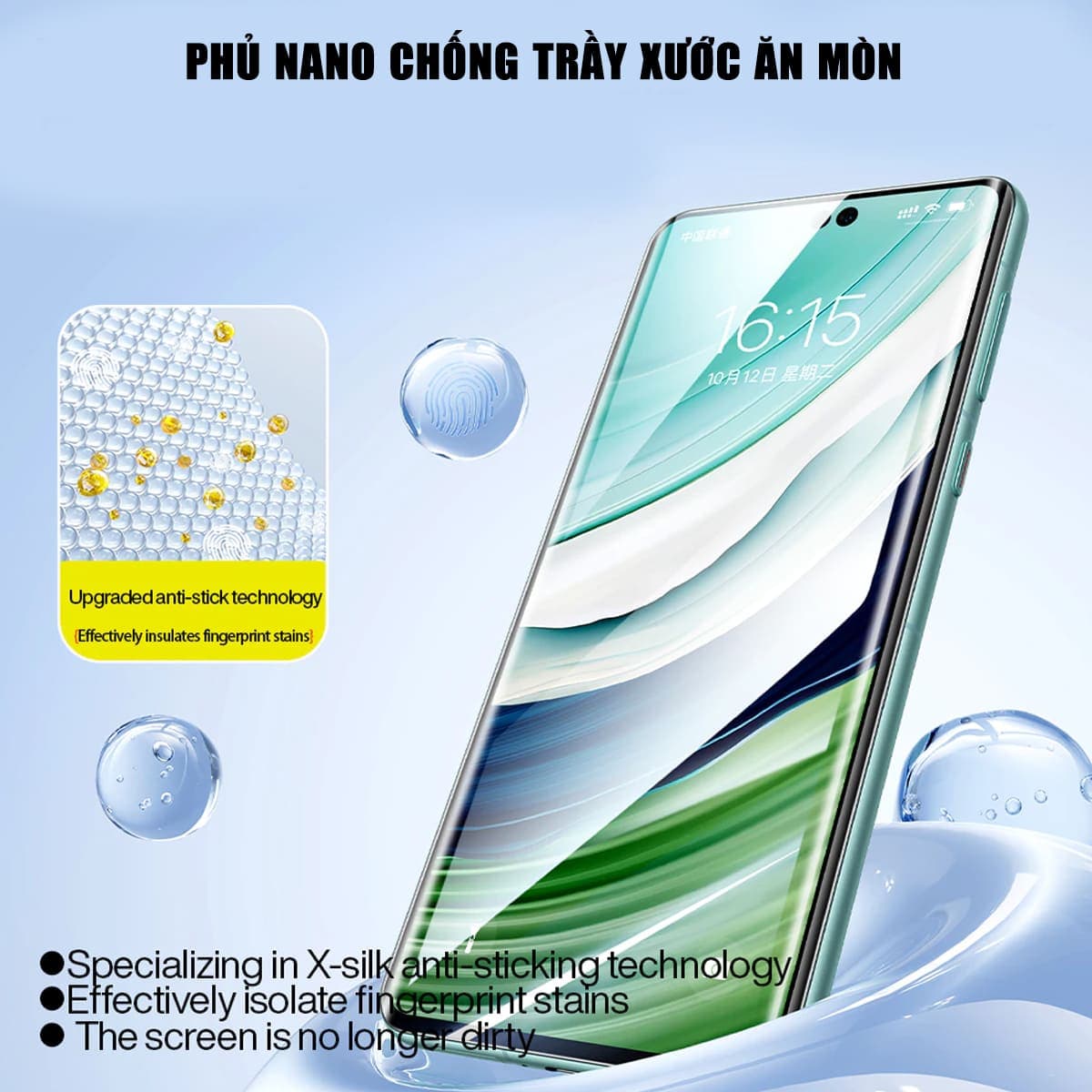 Dán màn hình Honor 200 Hydrogel Gốm Smart Devil full màn hình nhận vân tay - 6
