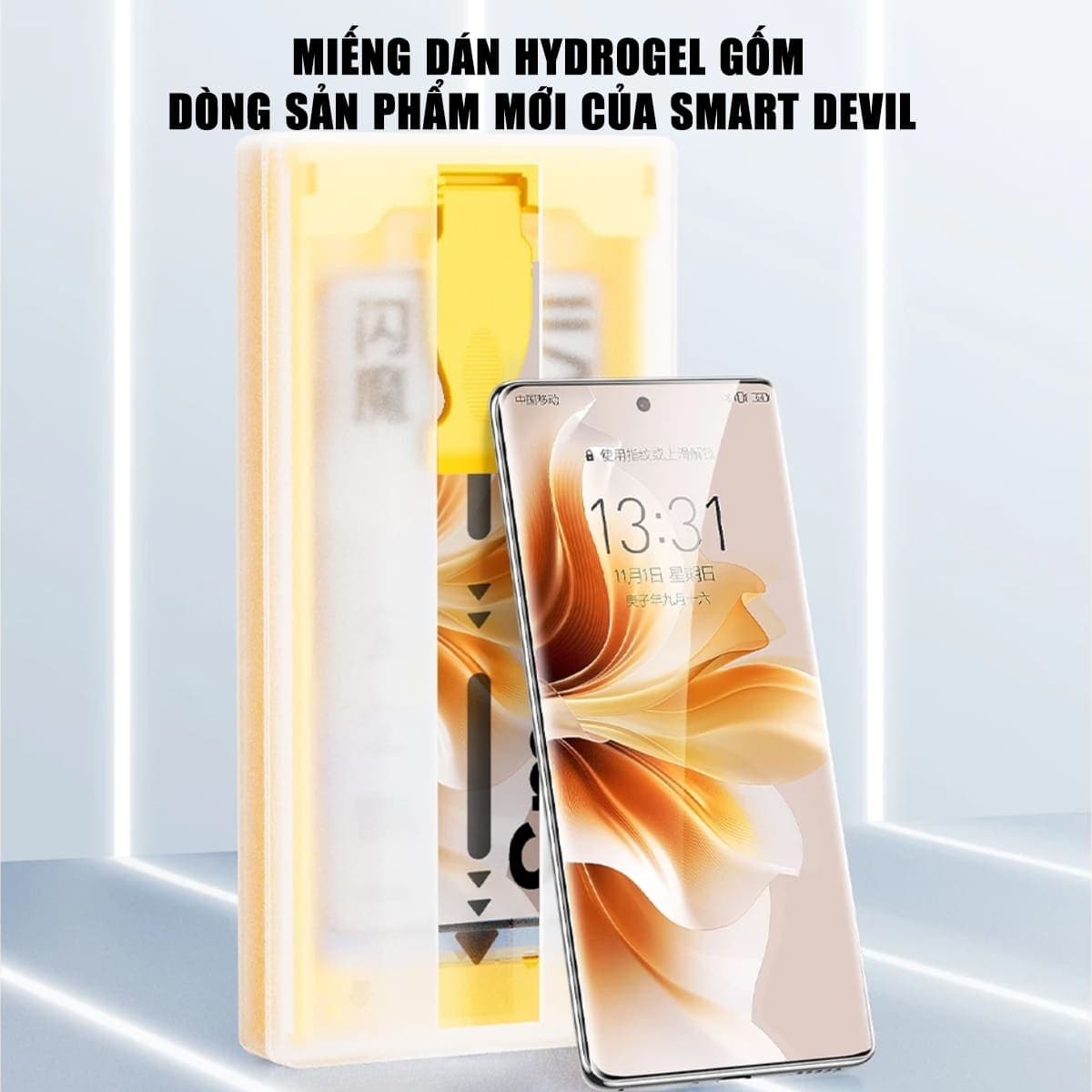 Dán màn hình Oppo Find X8 Pro Hydrogel Gốm Smart Devil full màn hình nhận vân tay - 5