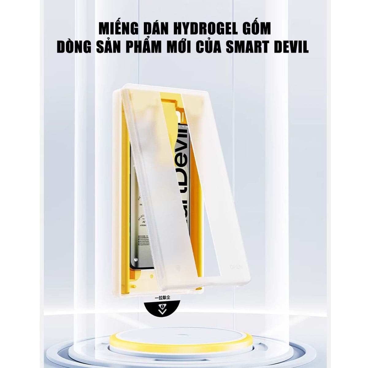 Dán màn hình Vivo X200 Ultra Hydrogel Gốm Smart Devil full màn hình nhận vân tay - 4